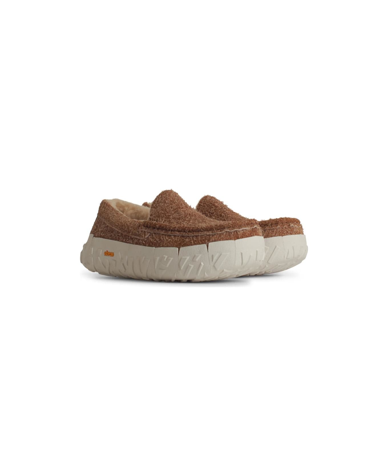 UGG 
ascot
 Brown Suede Loafers - Brown