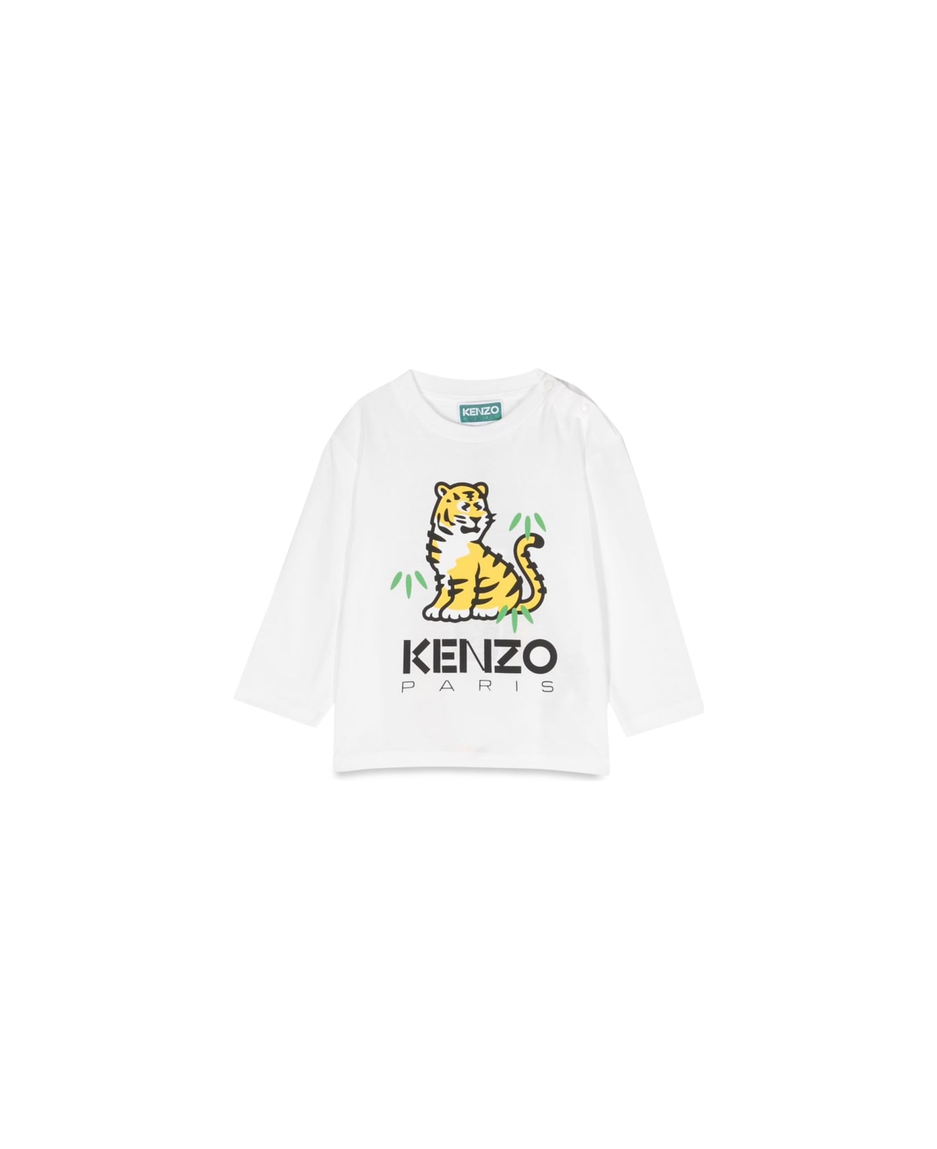 Kenzo T-shirt Tiger - IVORY