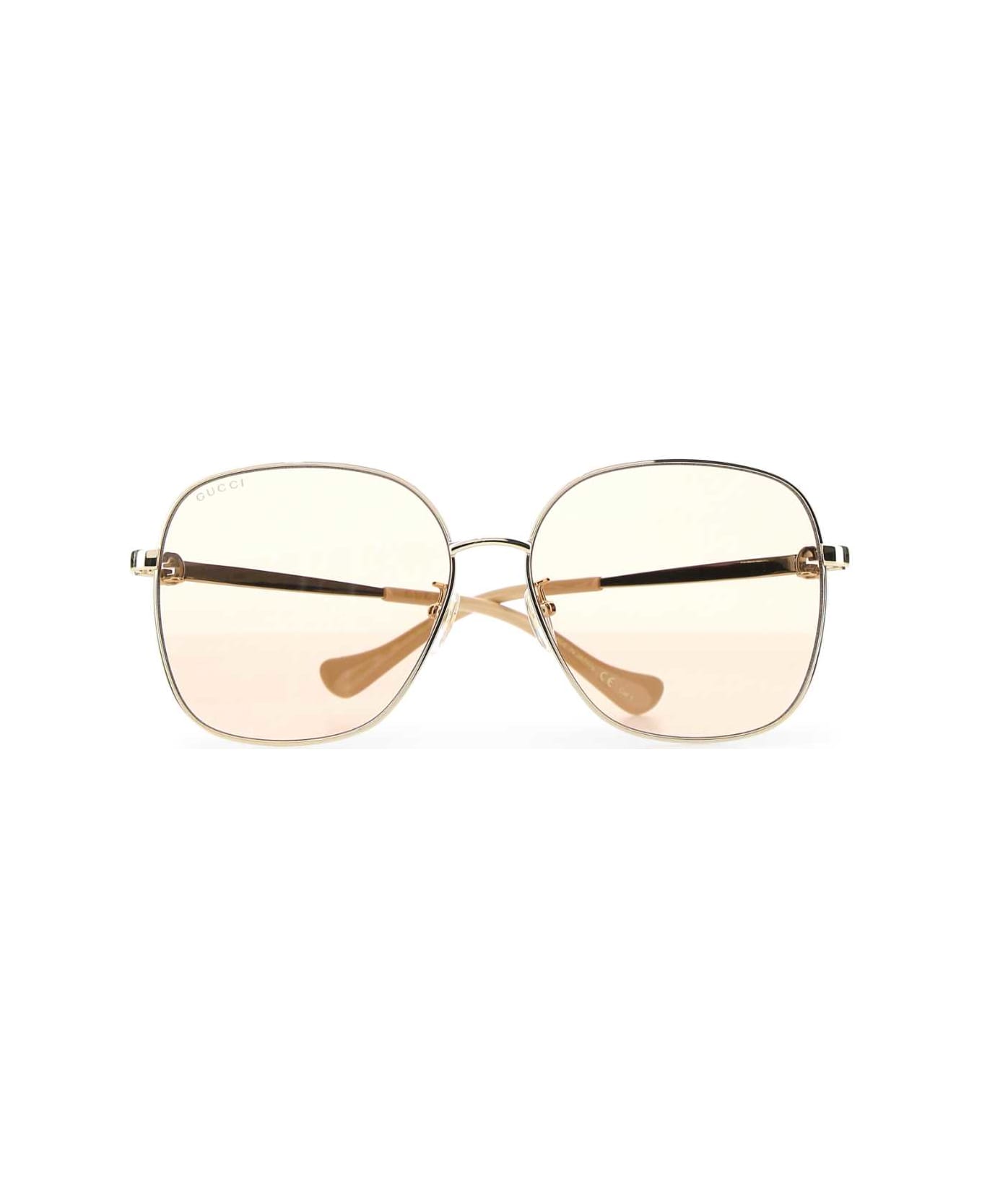 Gucci Gold Metal Sunglasses - 8059 サングラス