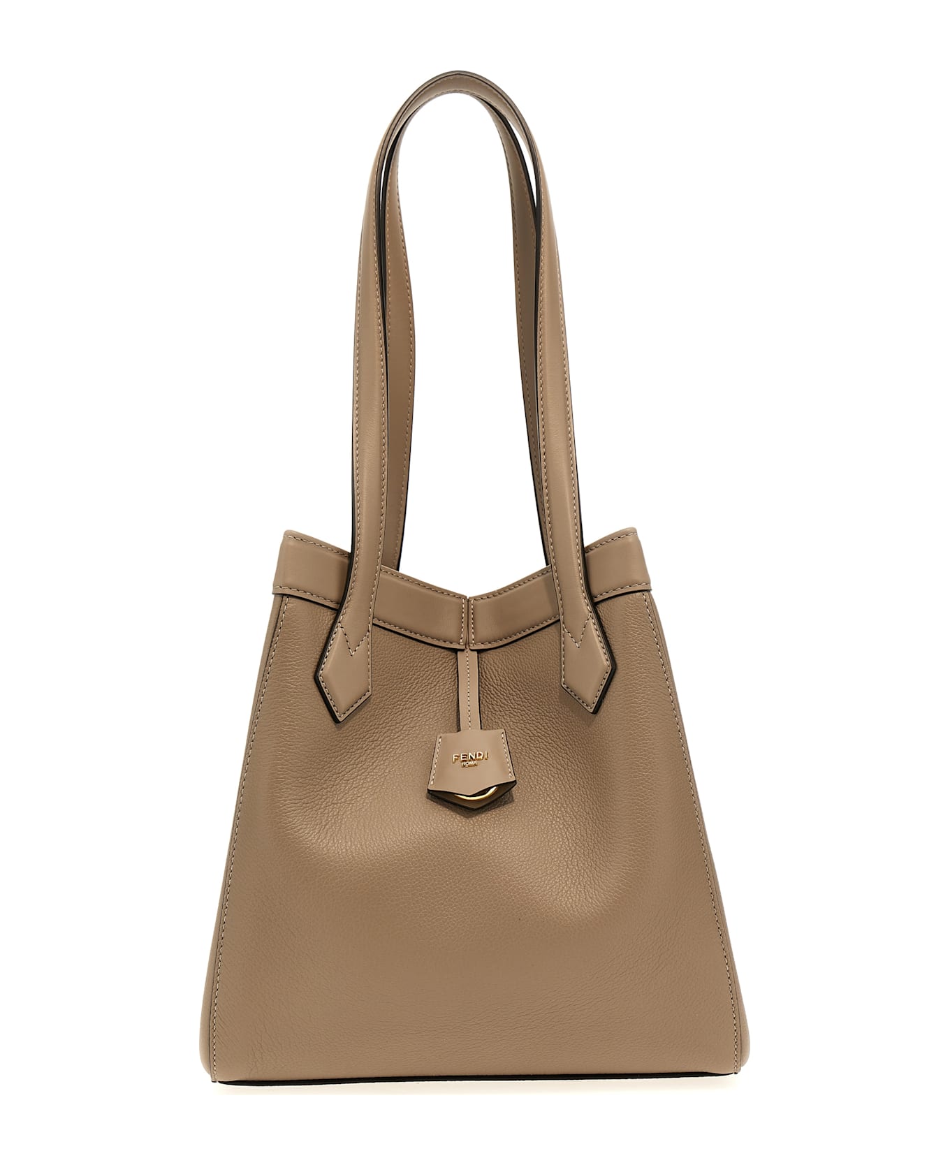 Fendi 'fendi Origami Medium' Shopping Bag - Brown