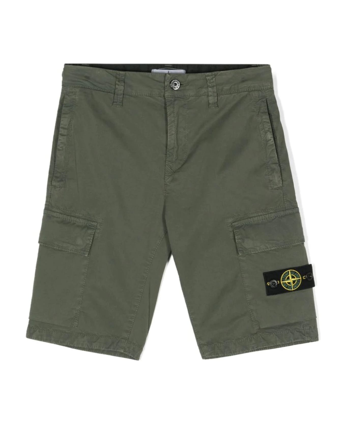 Stone Island Junior Stone Island Kids Shorts Green - Green