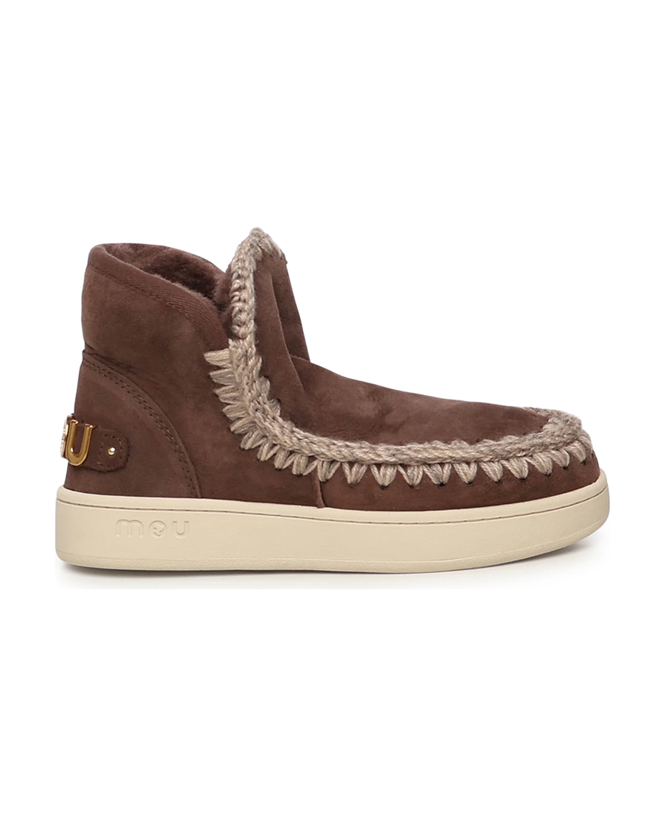 Mou New Eskimo Sneaker - BROWN PEPPER