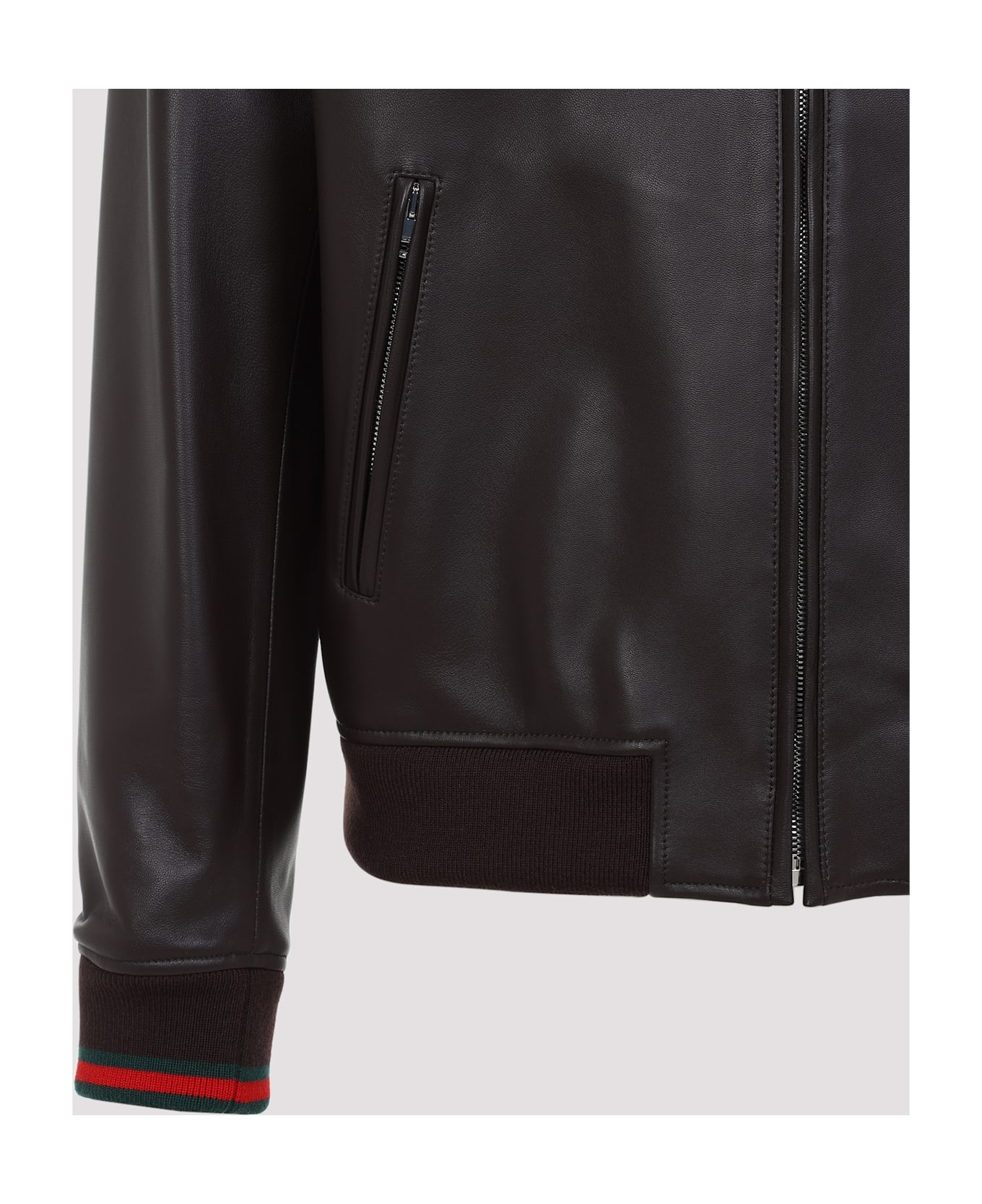 Gucci Bomber Jacket - Beige Brown