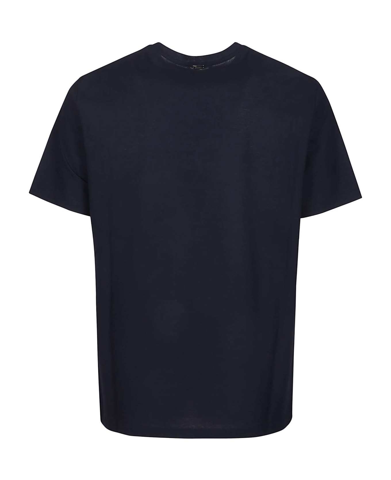 Herno Crepe T-shirt - Blu