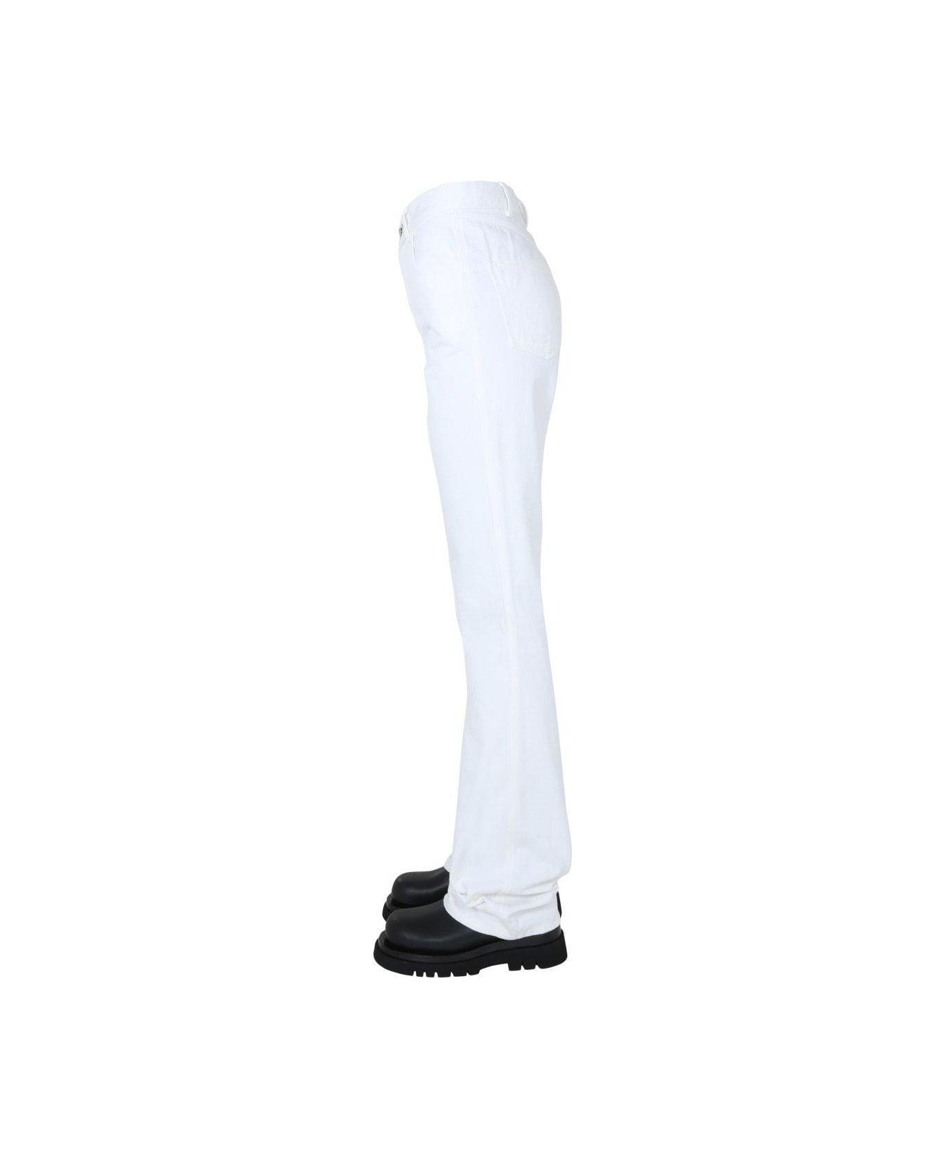 Bottega Veneta Straight Leg Jeans - WHITE デニム