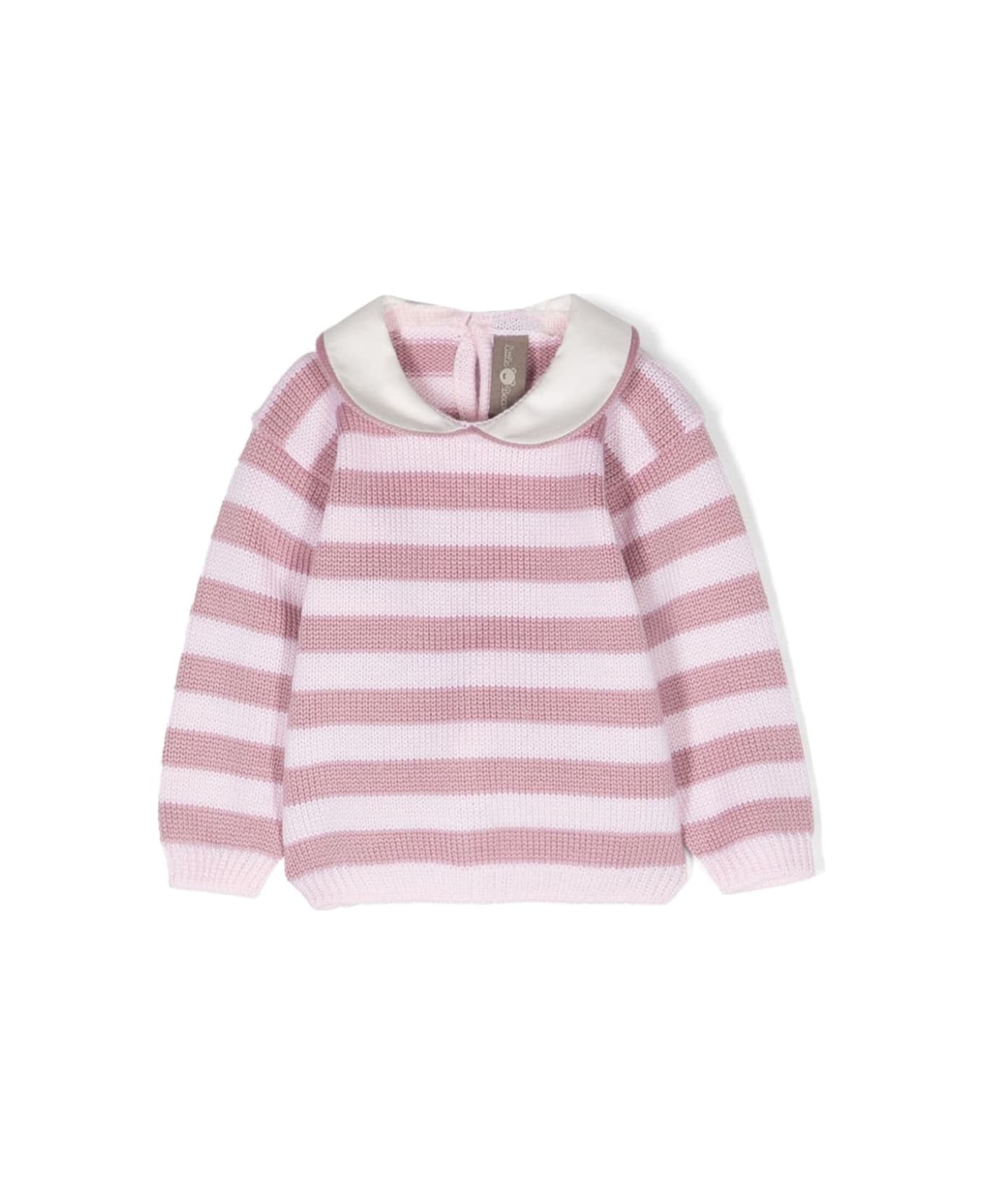 Little Bear Striped Cardigan - Pink Tシャツ＆ポロシャツ