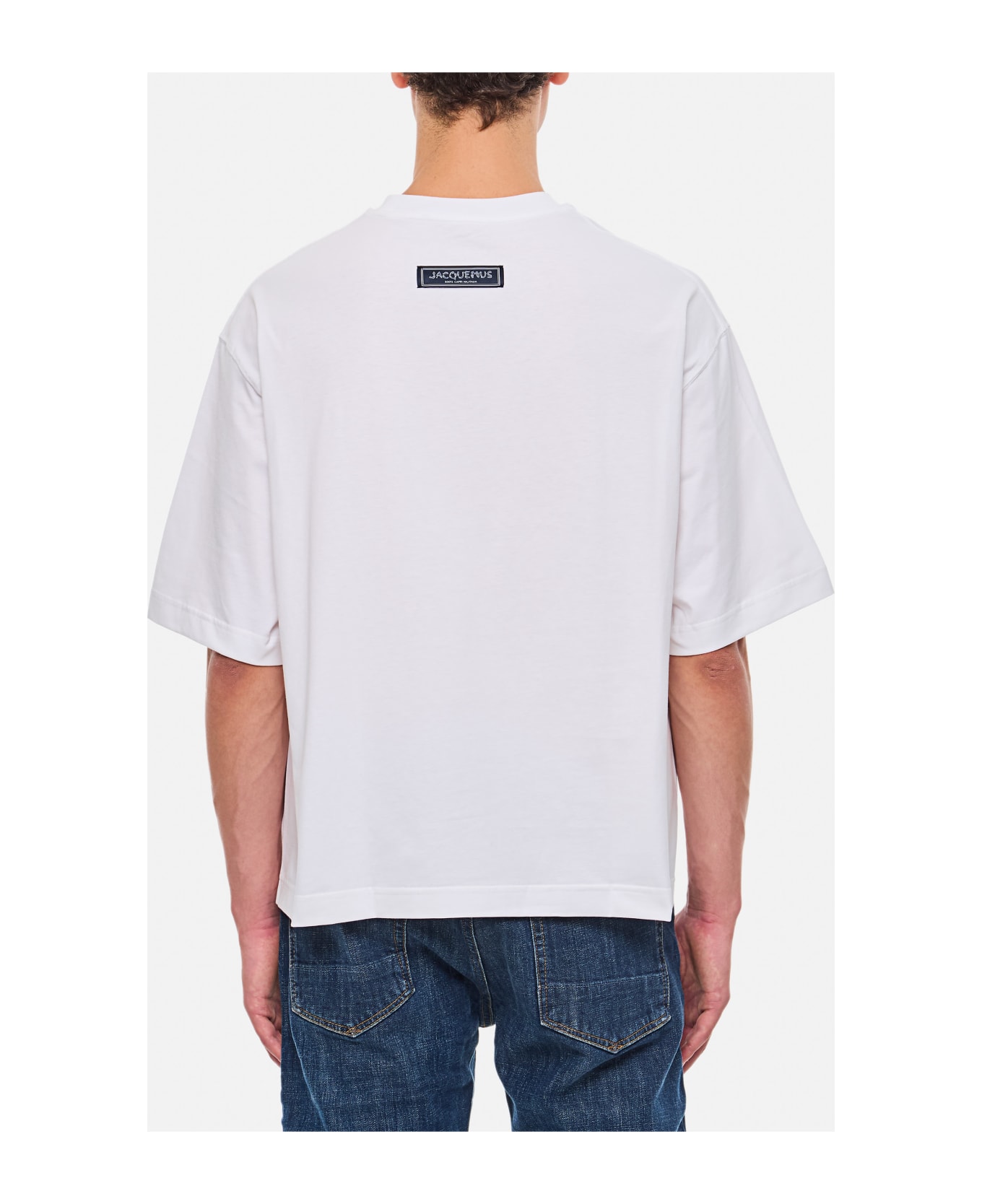 Jacquemus Printed Cotton T-shirt - White