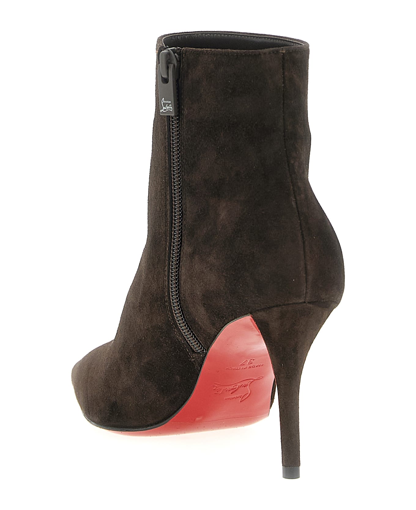 Christian Louboutin 
miss Z
 Ankle Boots - Marrone scuro