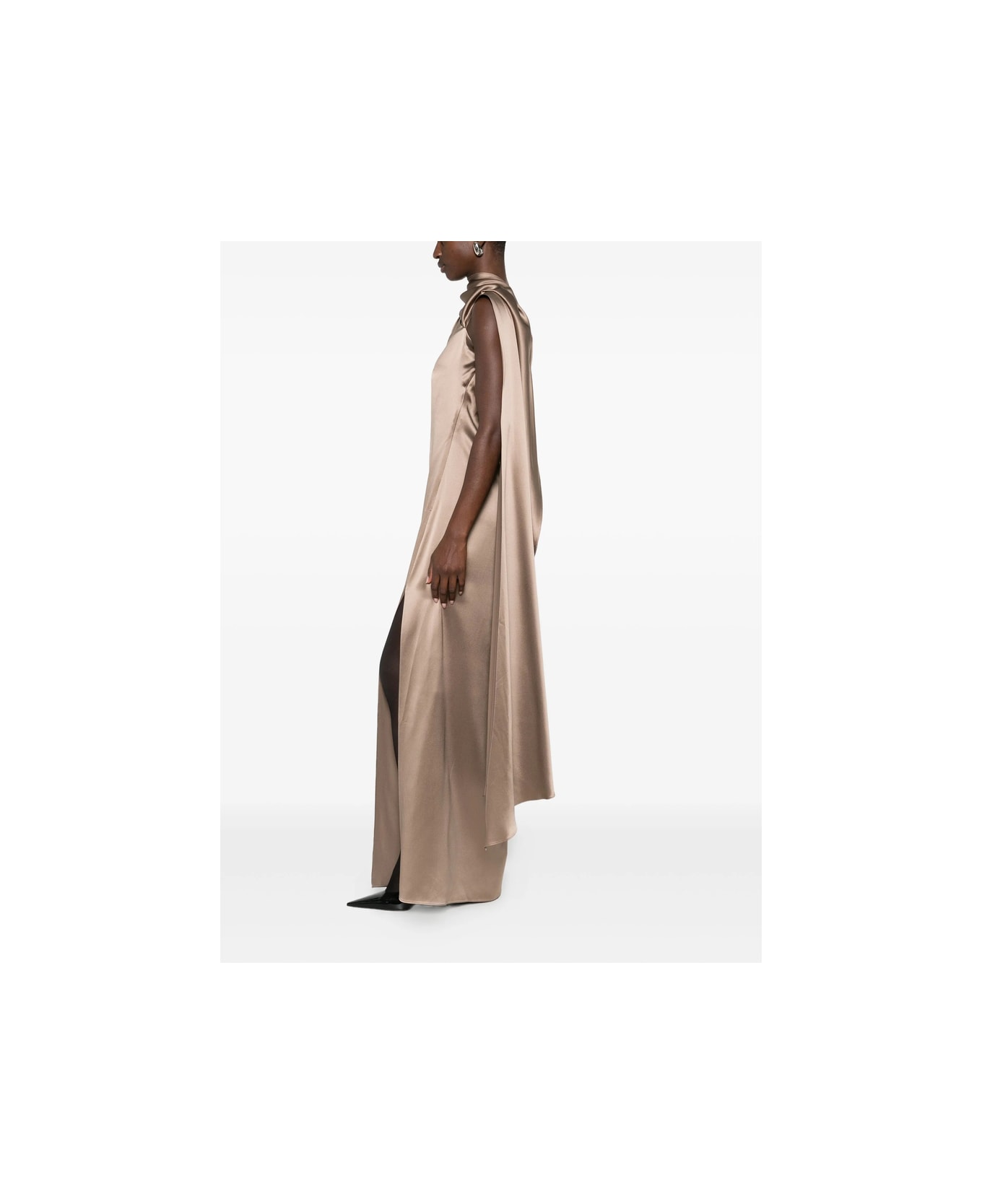 Max Mara Pianoforte Dress - NEUTRALS