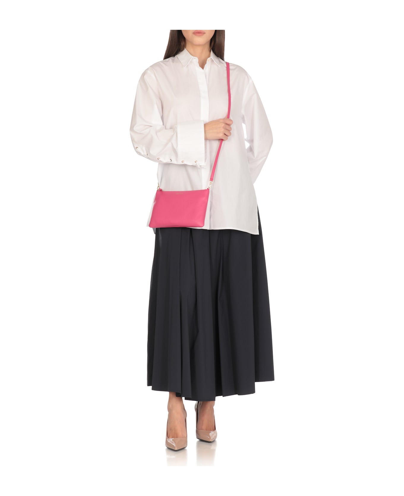 Coccinelle Best Crossbody Small Pochette - Fuchsia