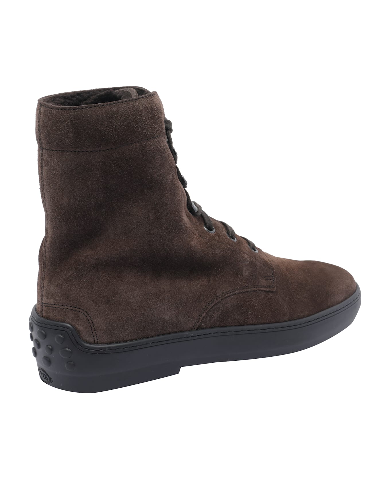 Tod
s Suede Booties - Brown