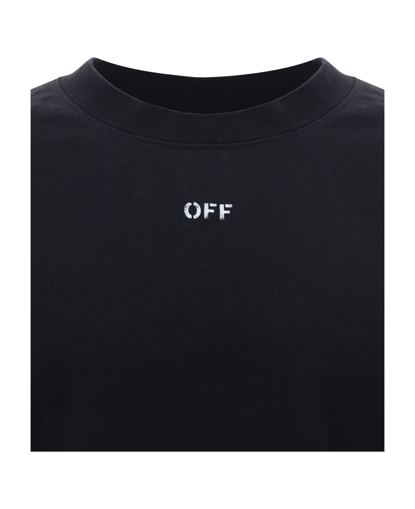 Off-White T-shirt - BLACK