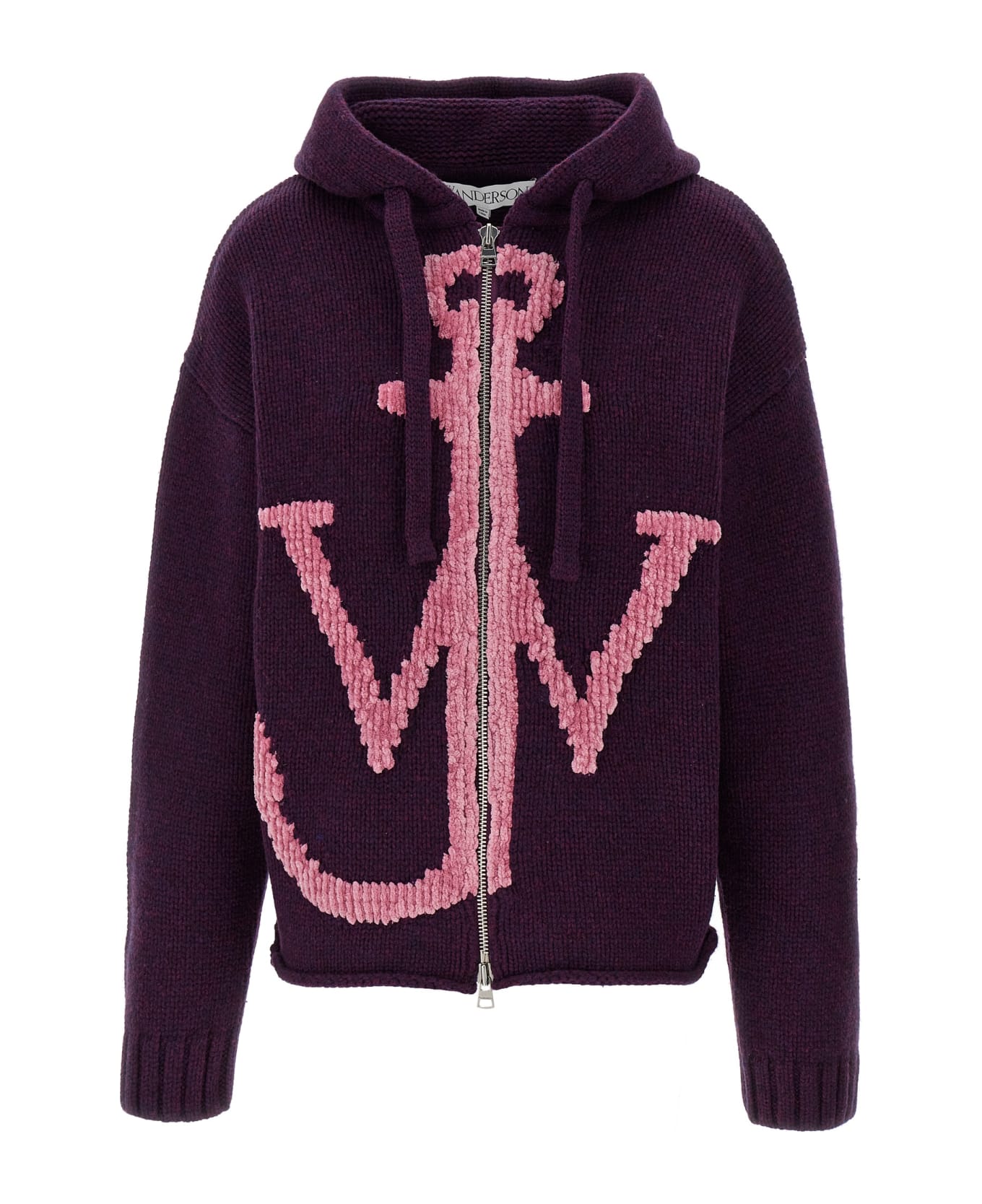 J.W. Anderson 
anchor Jwa
 Hoodie - PLUM
