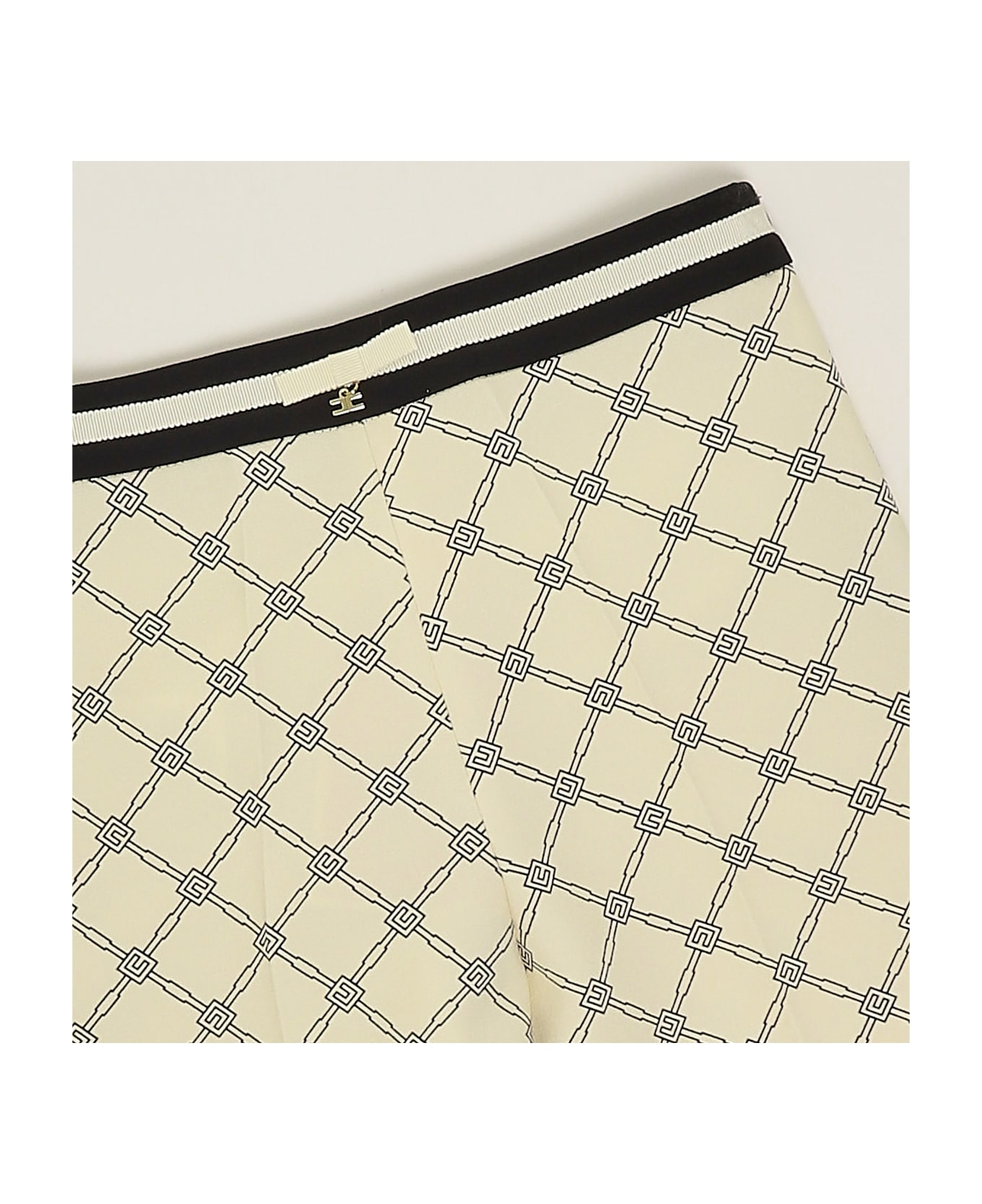 Elisabetta Franchi Trousers Trousers - BURRO-NERO