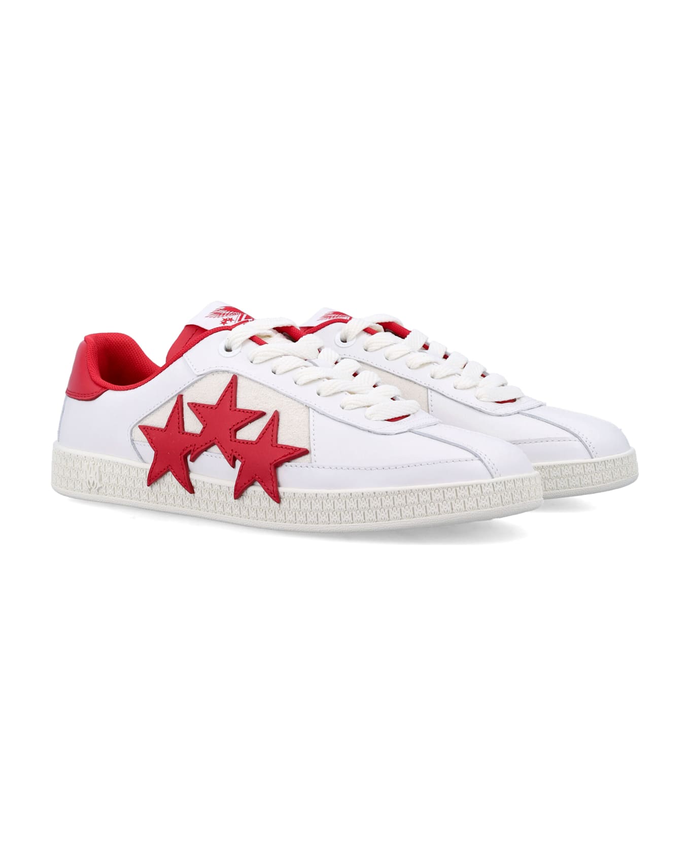 AMIRI Pacific - WHITE VARSITY RED