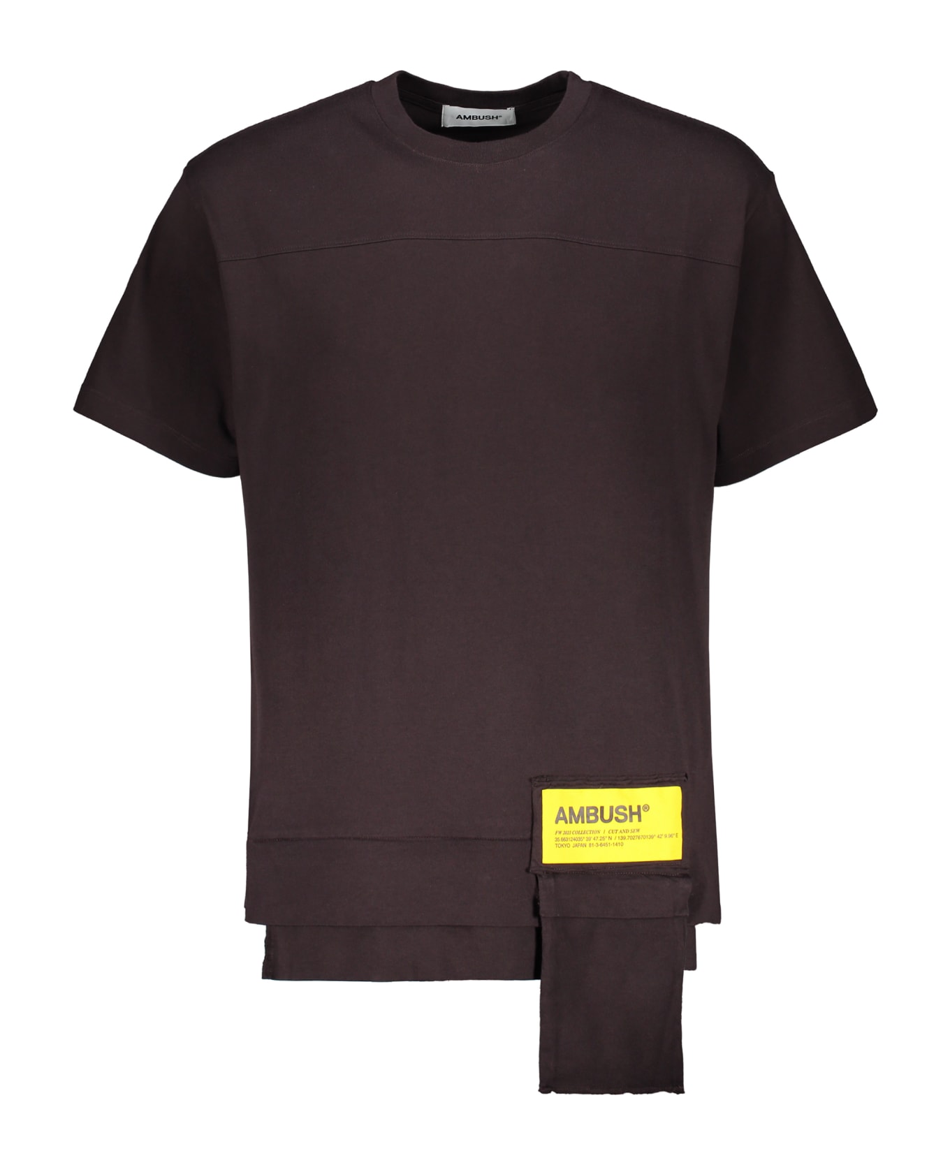 AMBUSH Cotton T-shirt - mud シャツ