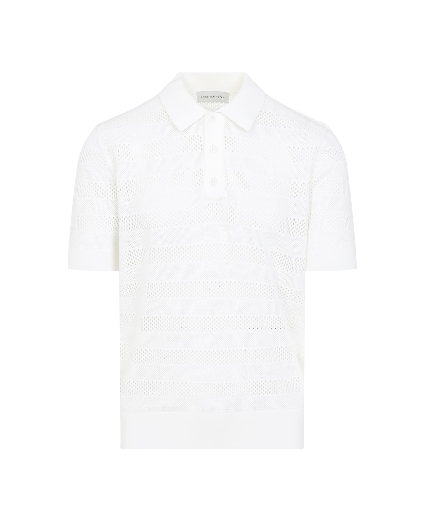 Dries Van Noten Mercy Polo - White
