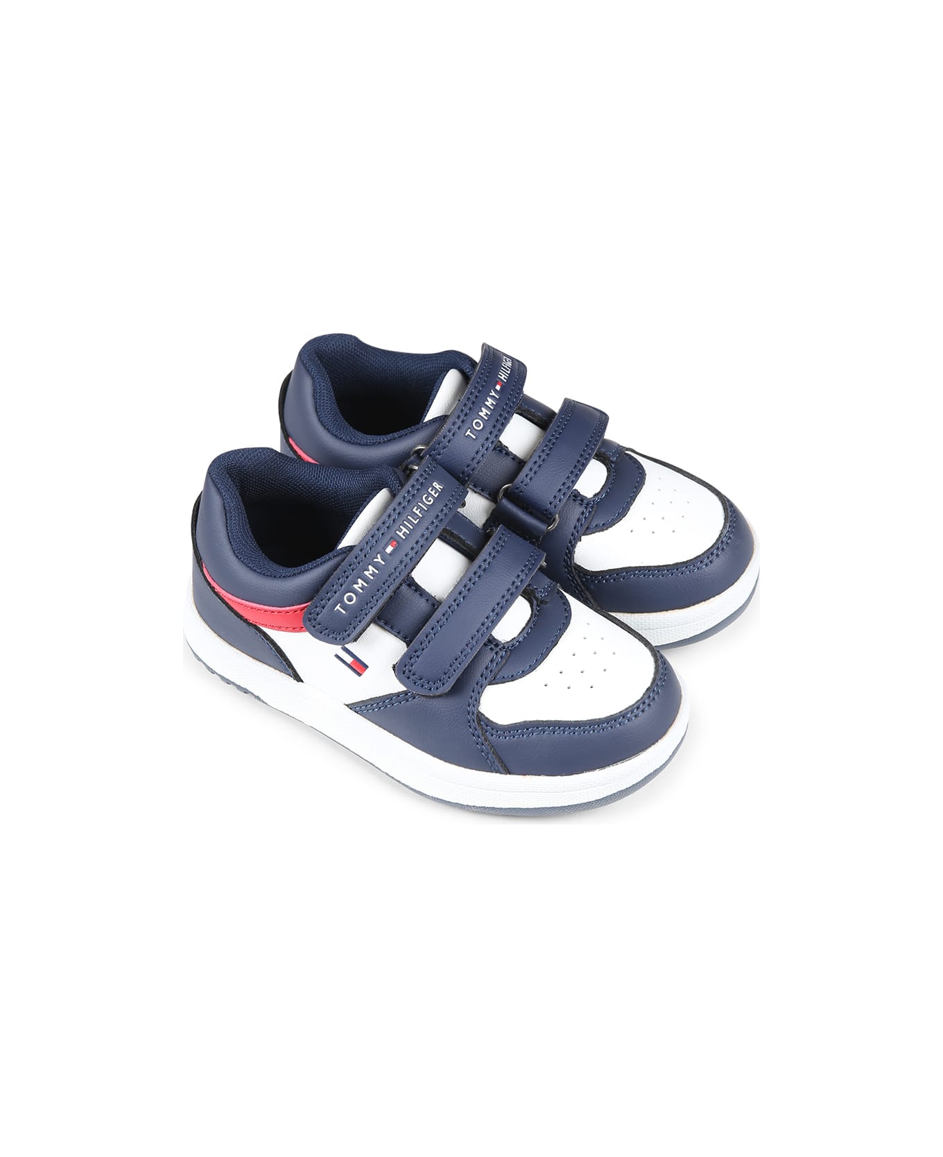 Tommy Hilfiger Blue Sneakers For Boy With Logo - Blue