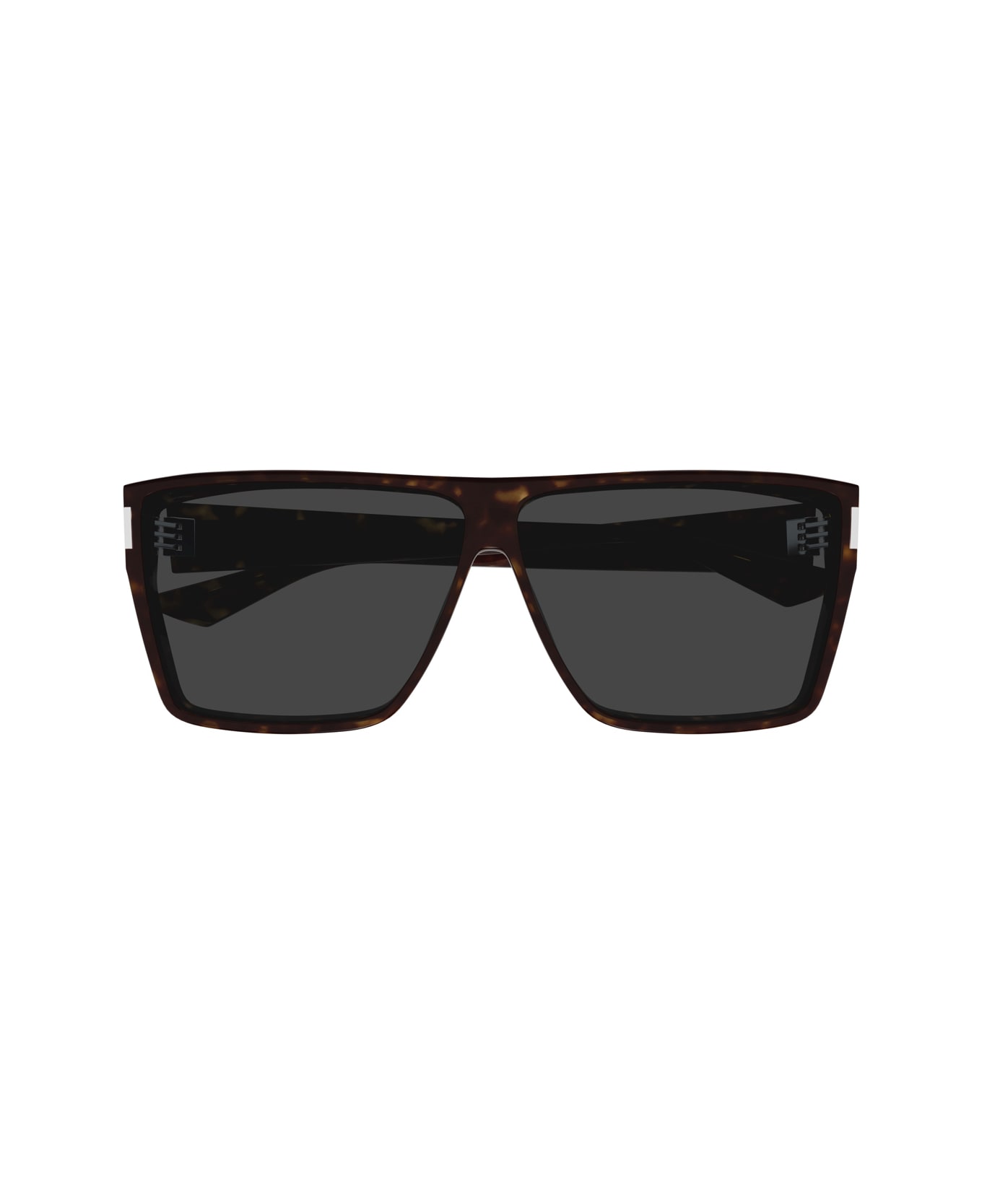 Saint Laurent Eyewear Saint Laurent Sl 756 Linea Corner Angle 002 Havana Grey Sunglasses - Havana