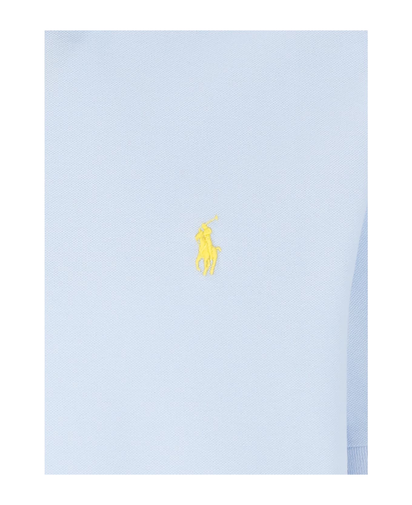 Ralph Lauren Short Sleeve Knite Polo - Light Blue