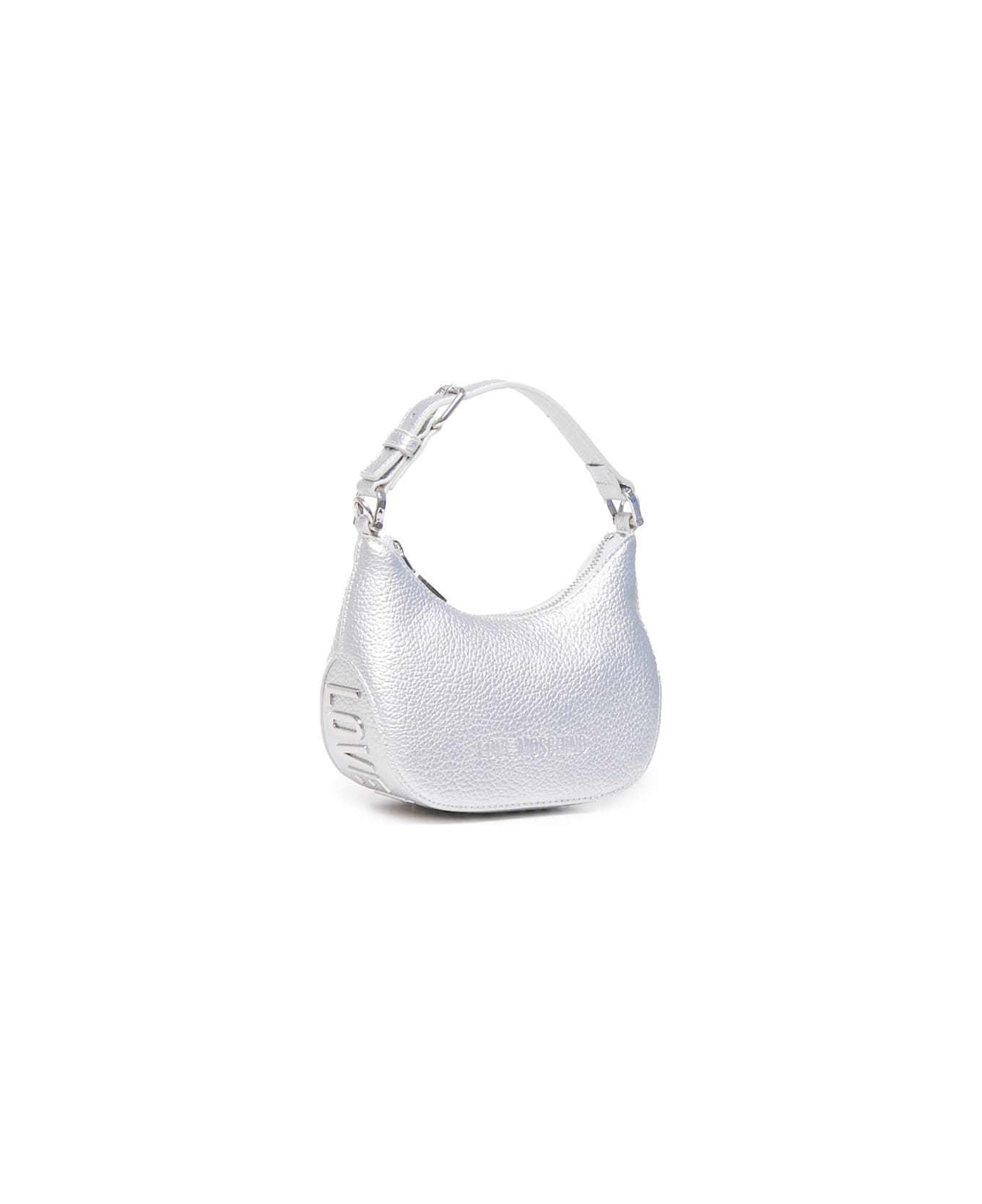 Love Moschino Bag With Logo - Silver