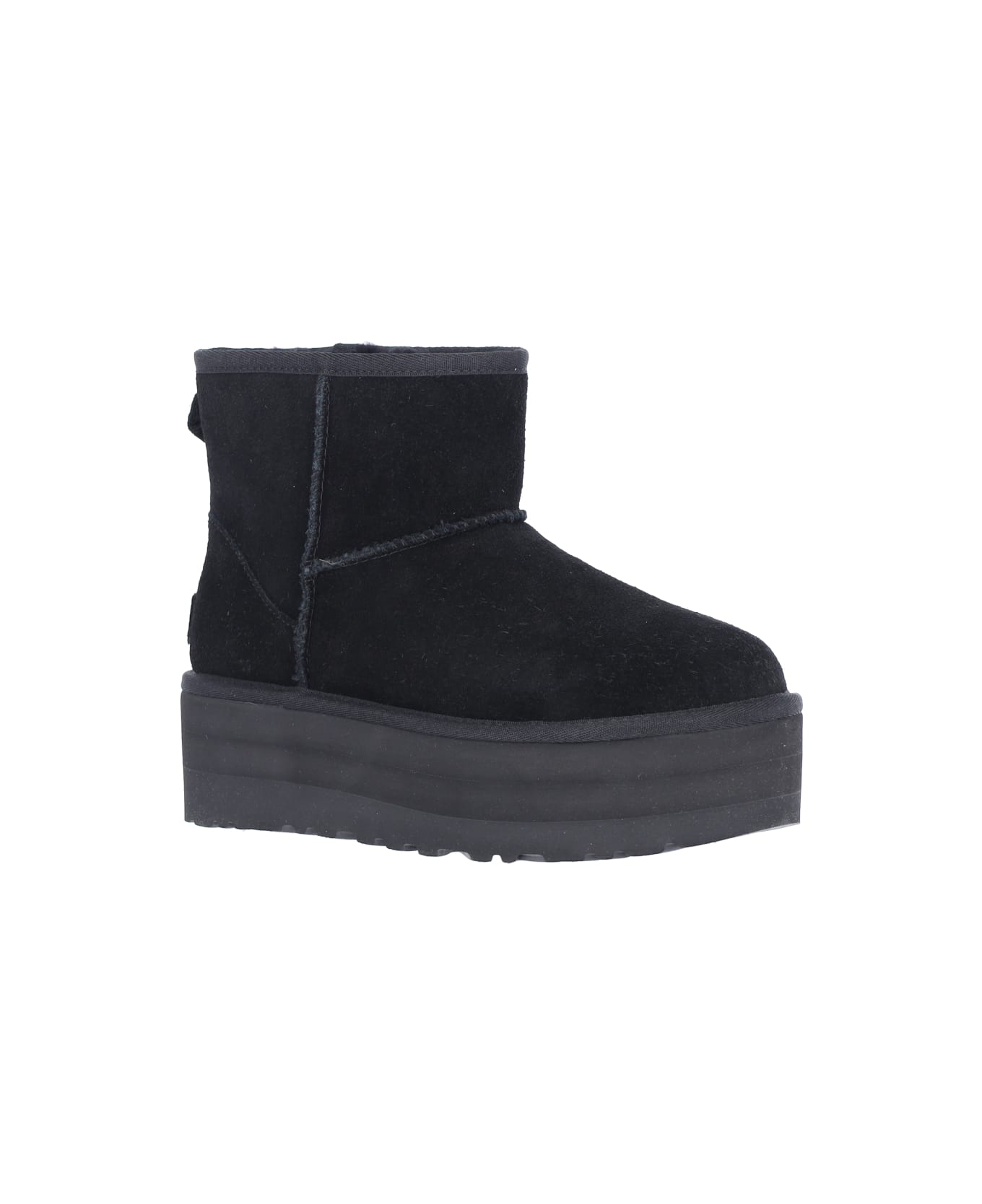 UGG Plateau Classic Mini Boots - Nero