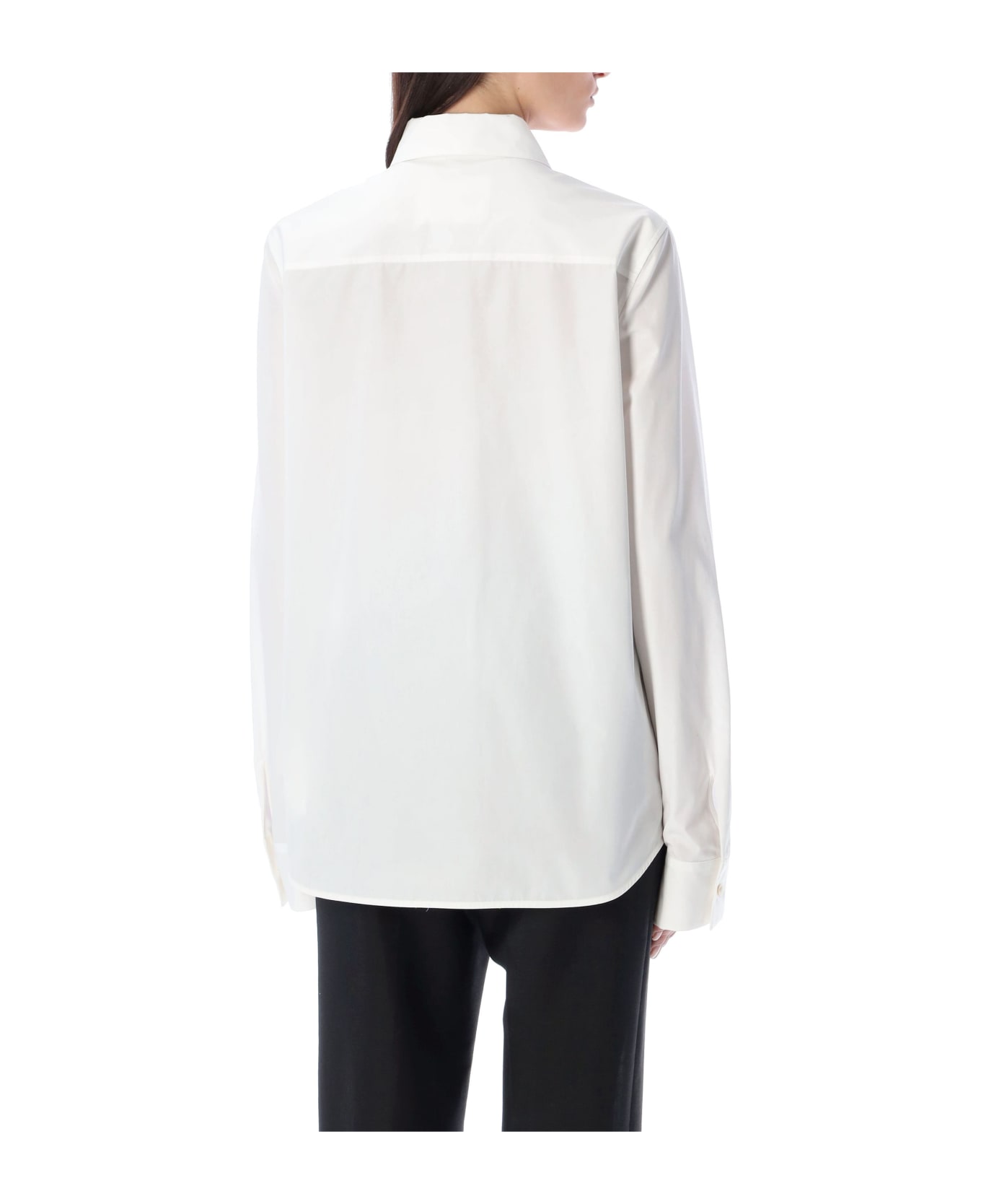 Jil Sander Cotton Poplin Shirt - White シャツ