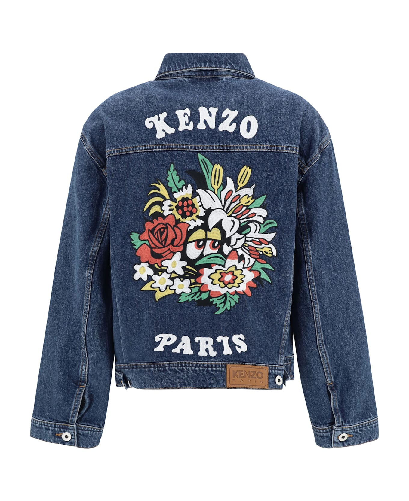 Kenzo Maxi Print Denim Jacket