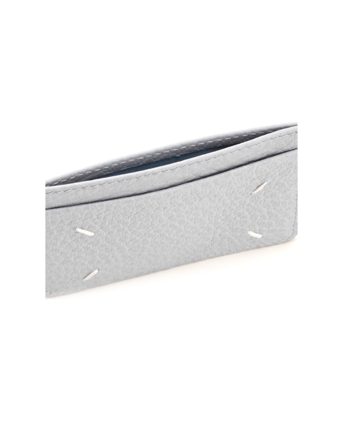 Maison Margiela Leather Card Holder - Gray