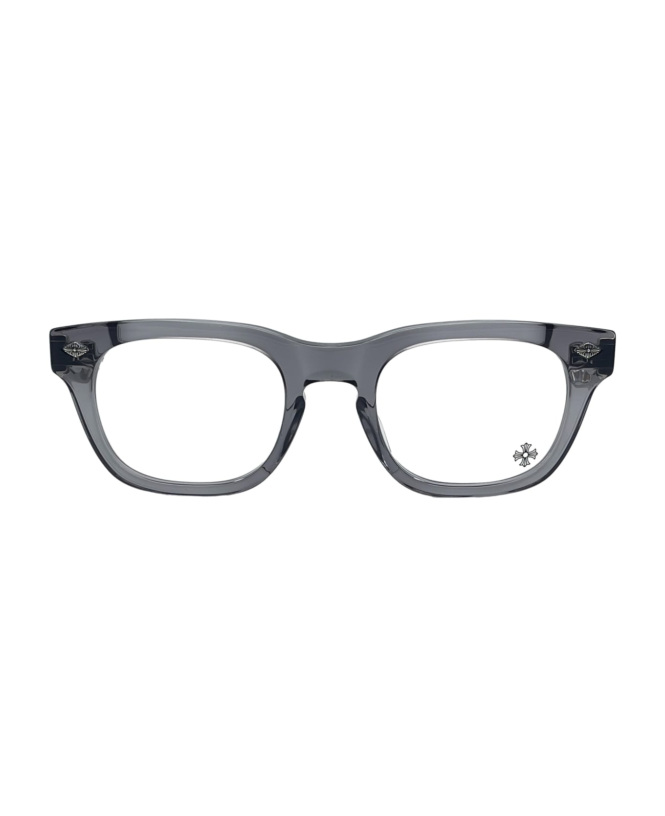 Chrome Hearts Baggins - Graphite / Crystal Rx Glasses - grey crystal