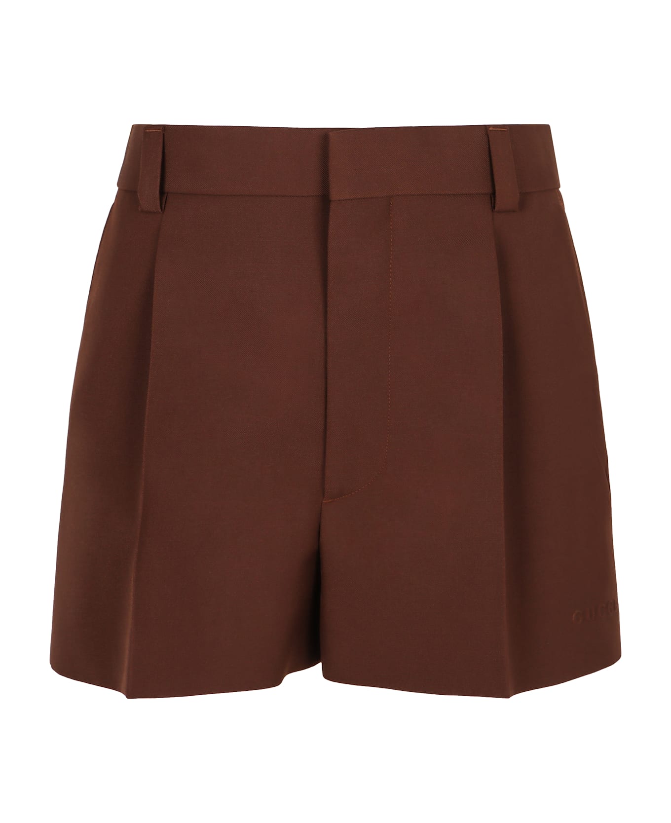 Gucci Wool Shorts - brown