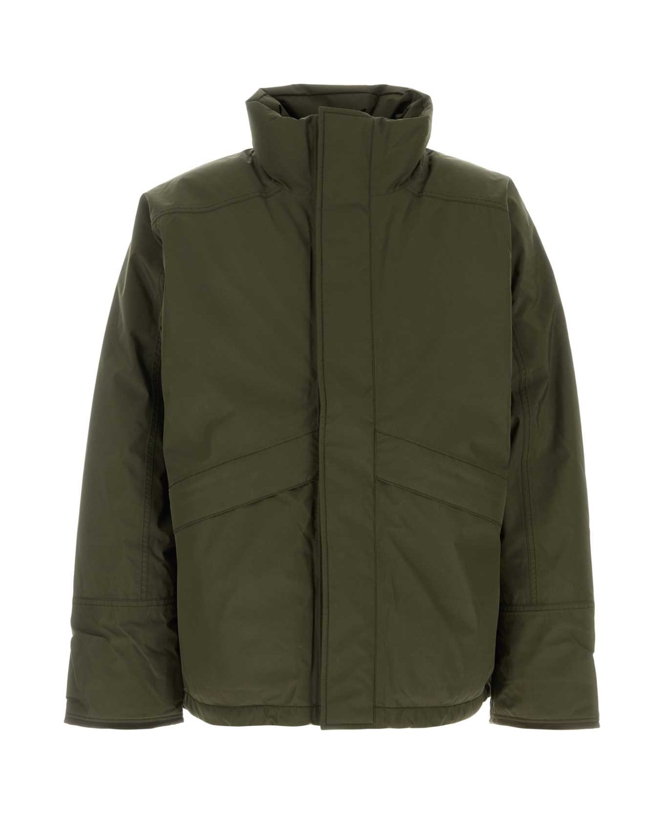 Nanamica Army Green Polyester Down Jacket - KHAKIGREEN