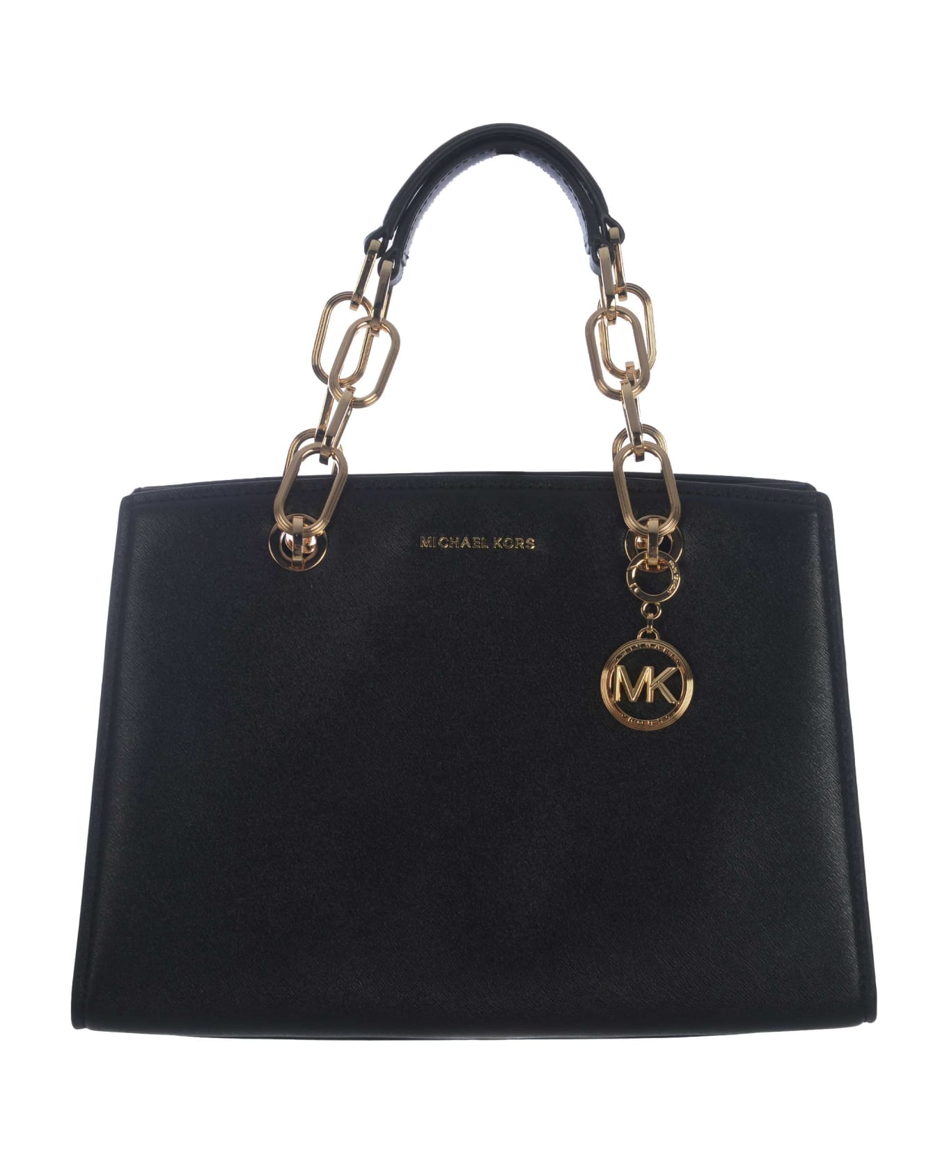 MICHAEL Michael Kors Cynthia Leather Bag - Nero