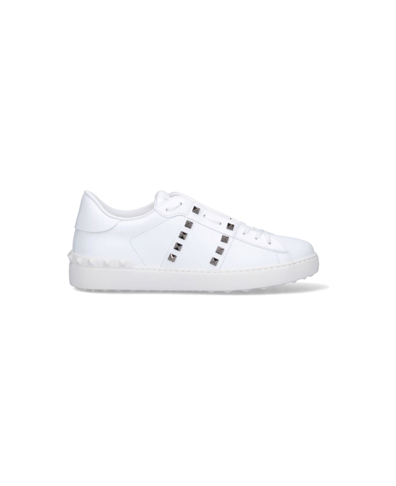 Valentino Garavani 'rockstud' Sneakers - White