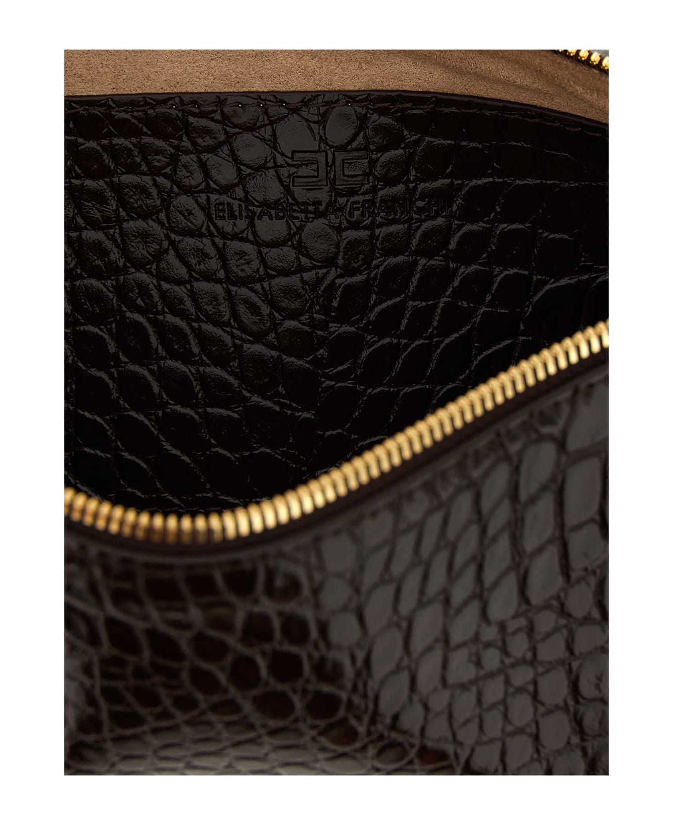 Elisabetta Franchi 
baguette
 Clutch - Brown