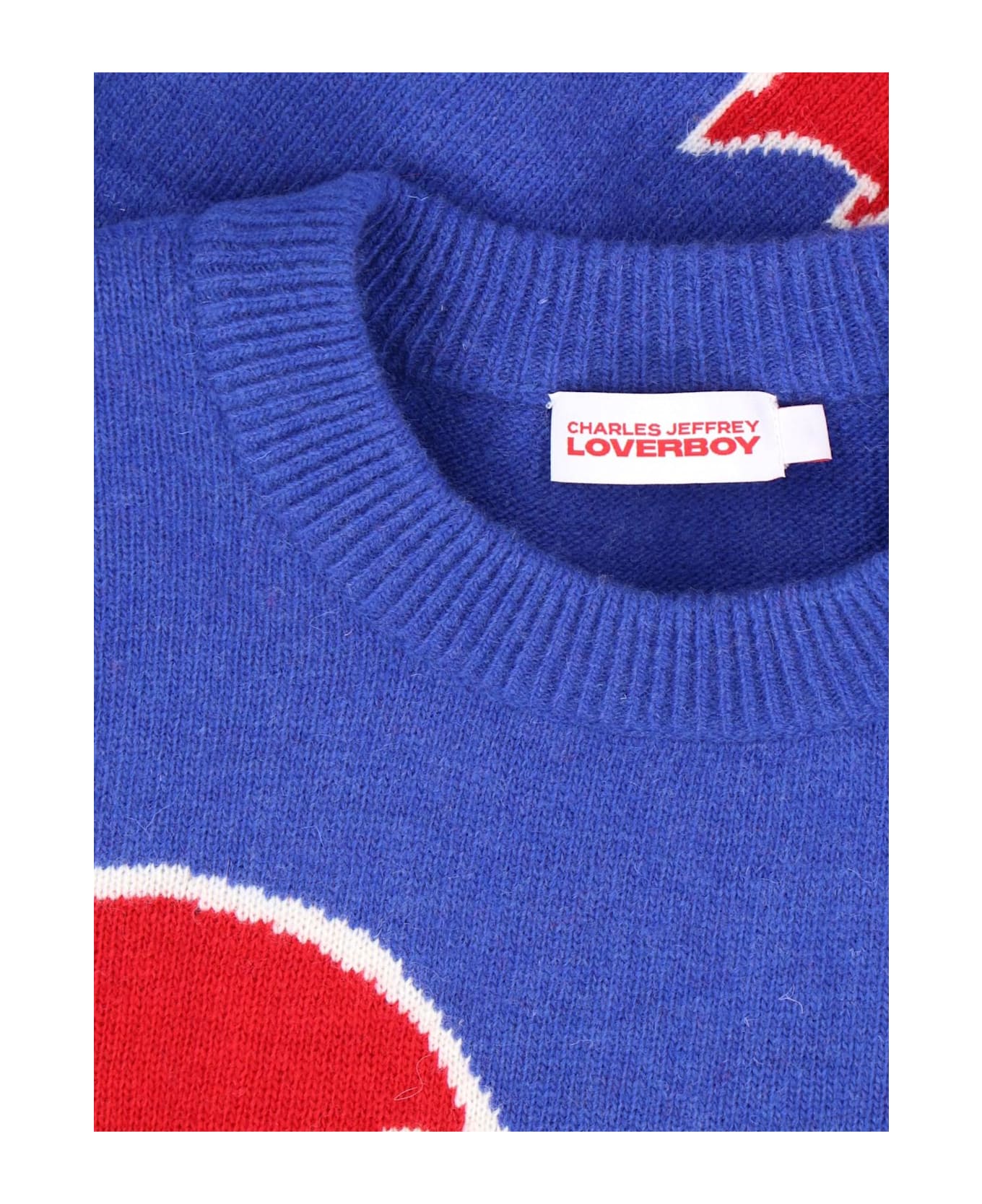 Charles Jeffrey Loverboy 'topsy Turvy Lojo' Sweater - BLUE