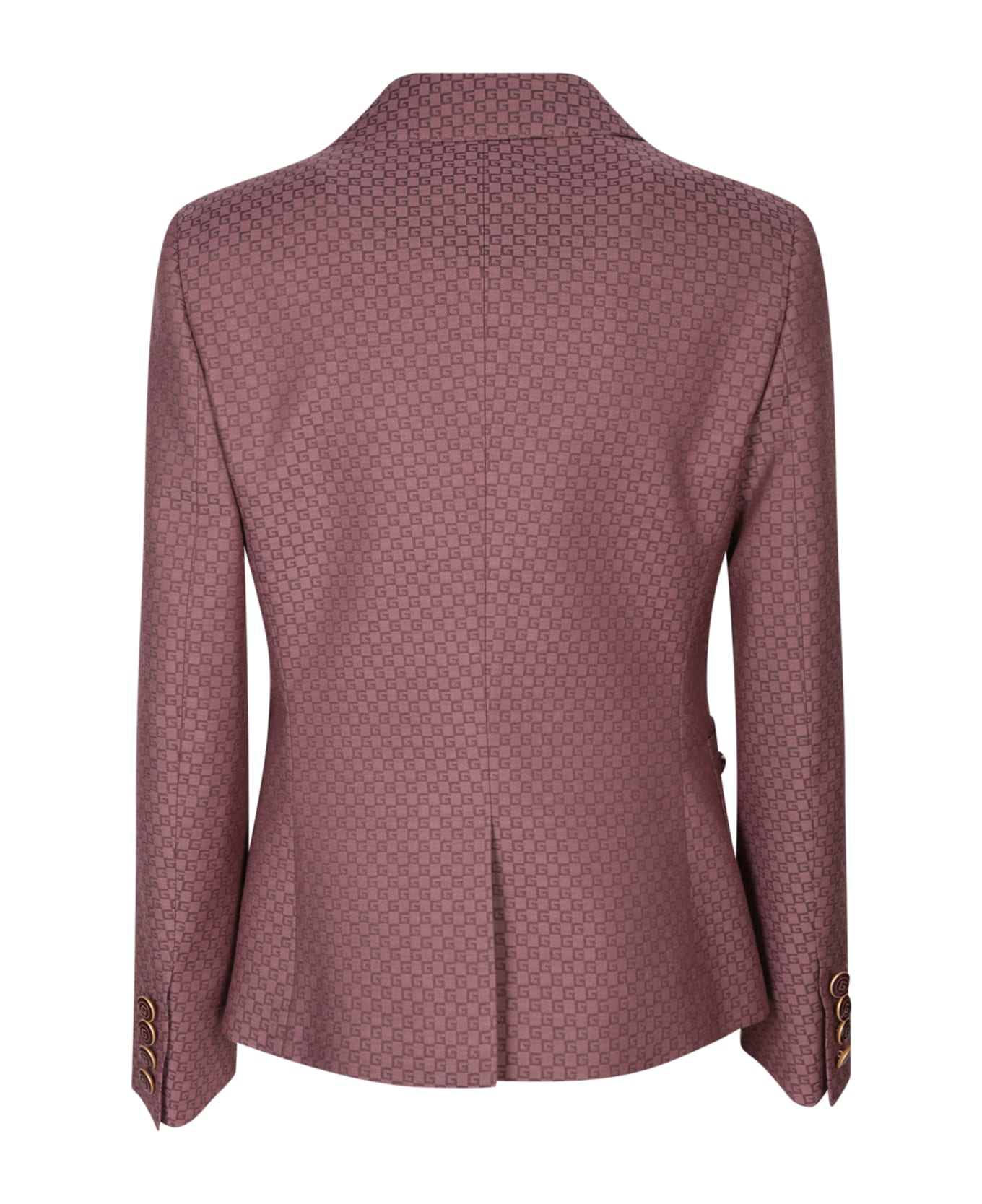 Gucci Wool-blend Brown Jacket - Pink