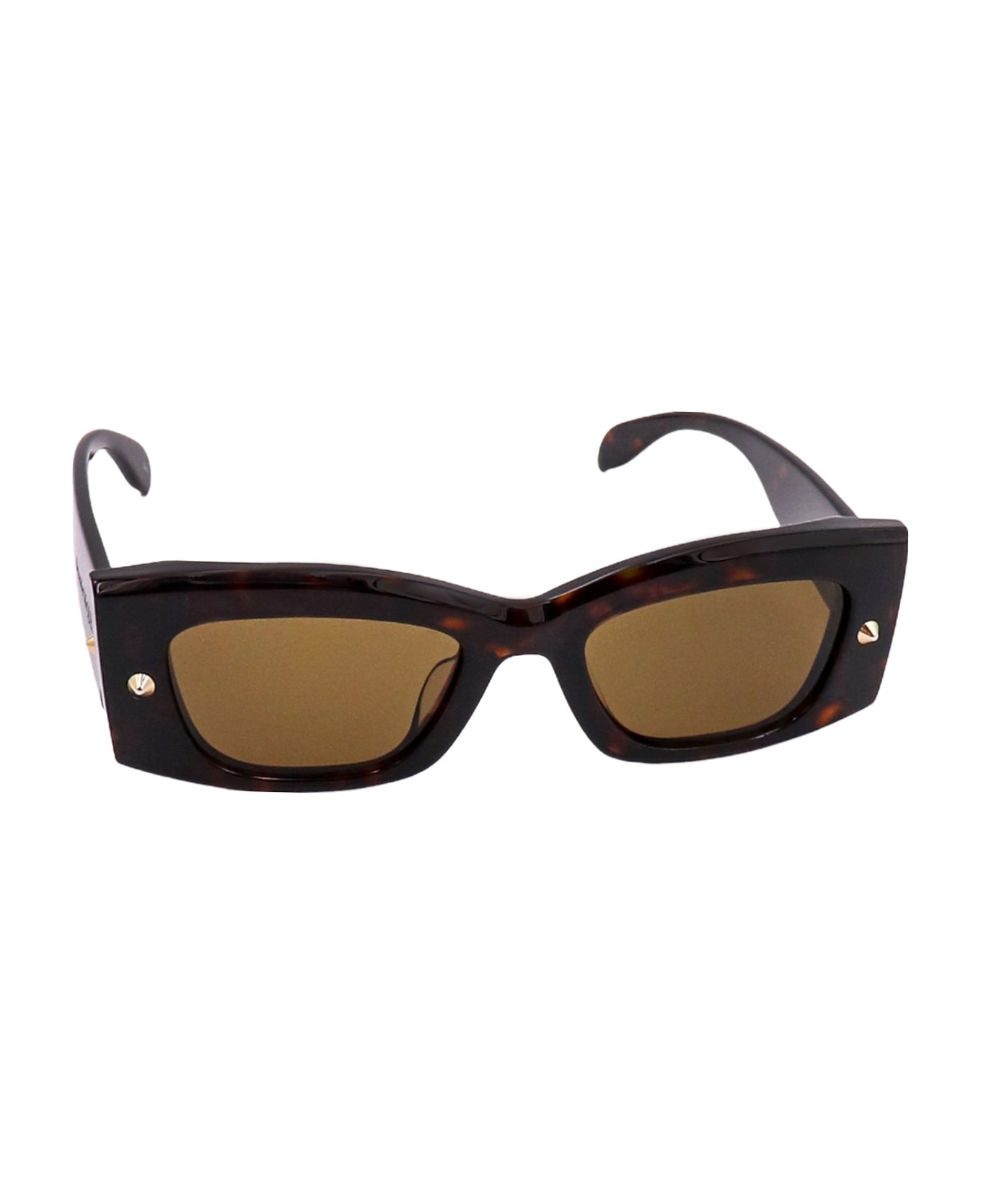 Alexander McQueen Eyewear Sunglasses - Brown サングラス
