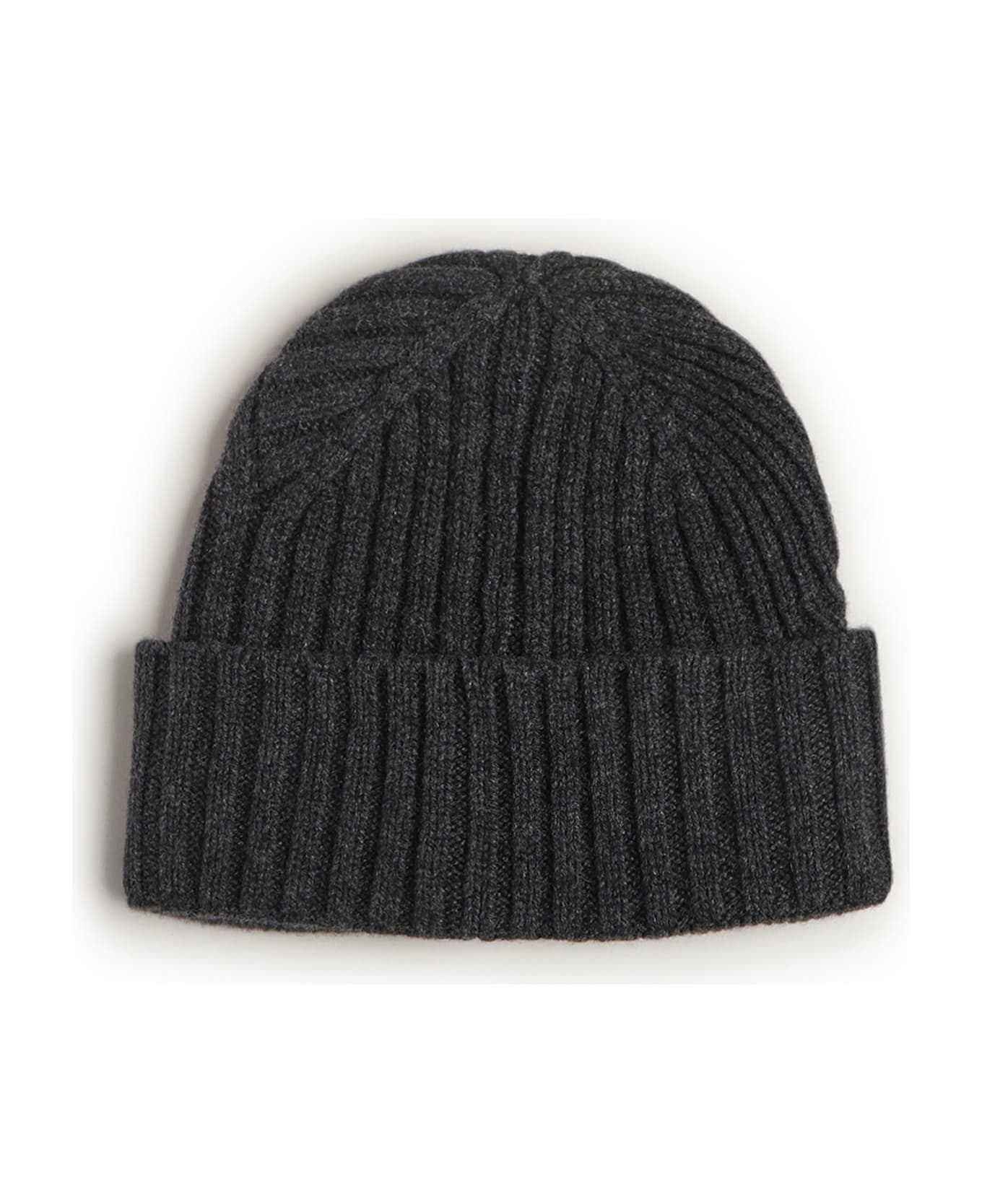 Jacquemus "le Bonnet Tourni" Cashmere And Wool Beanie - Grey