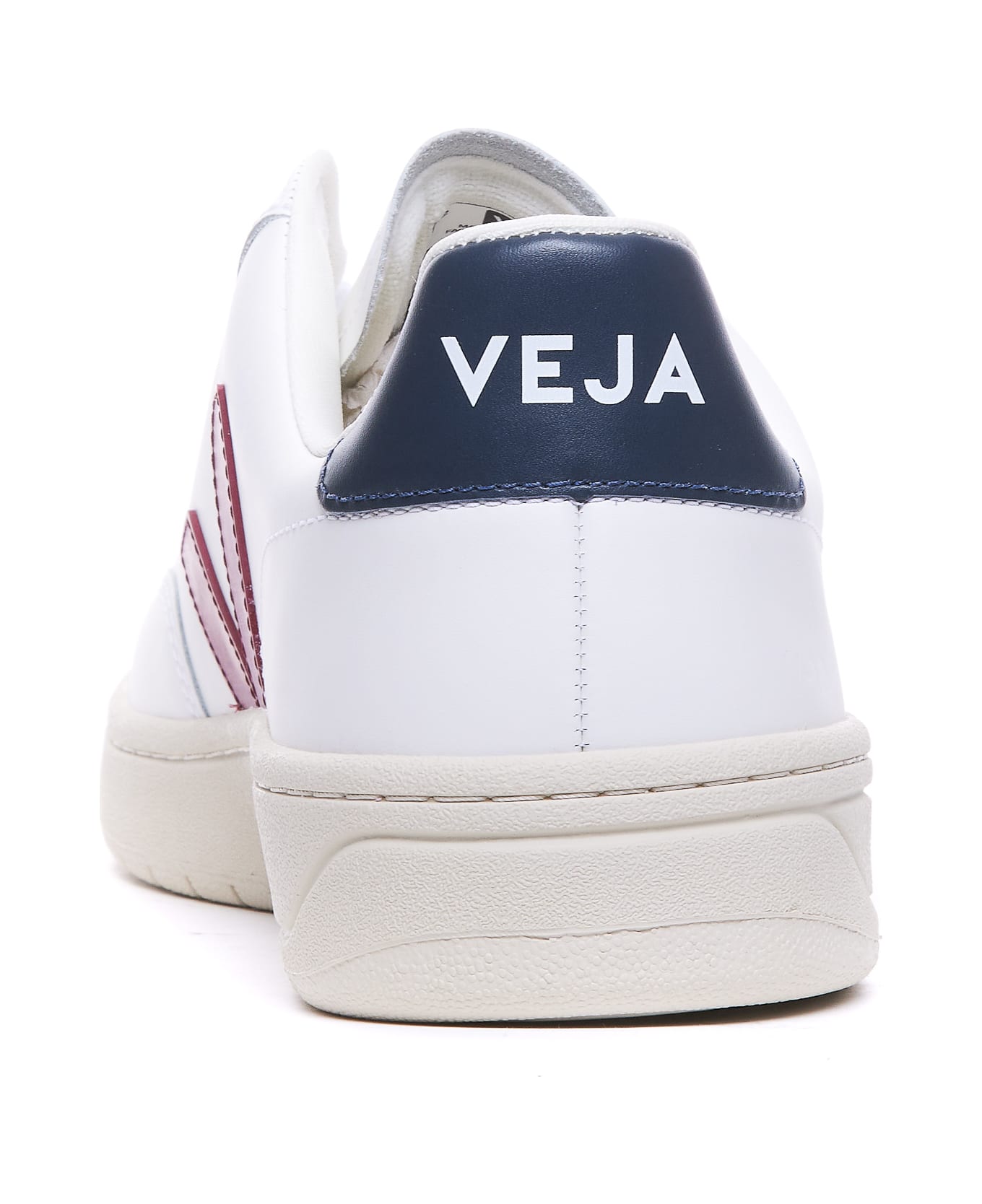 Veja V-12 Sneakers - EXTRA-WHITE_MARSALA_NAUTICO