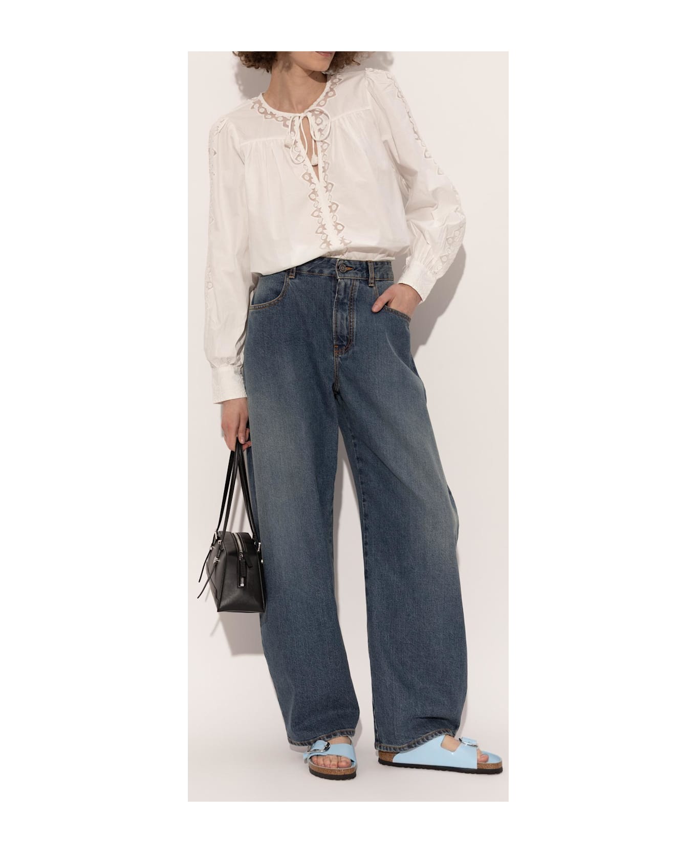 Birkenstock 
arizona Big Buckle
 Slides - BLUE