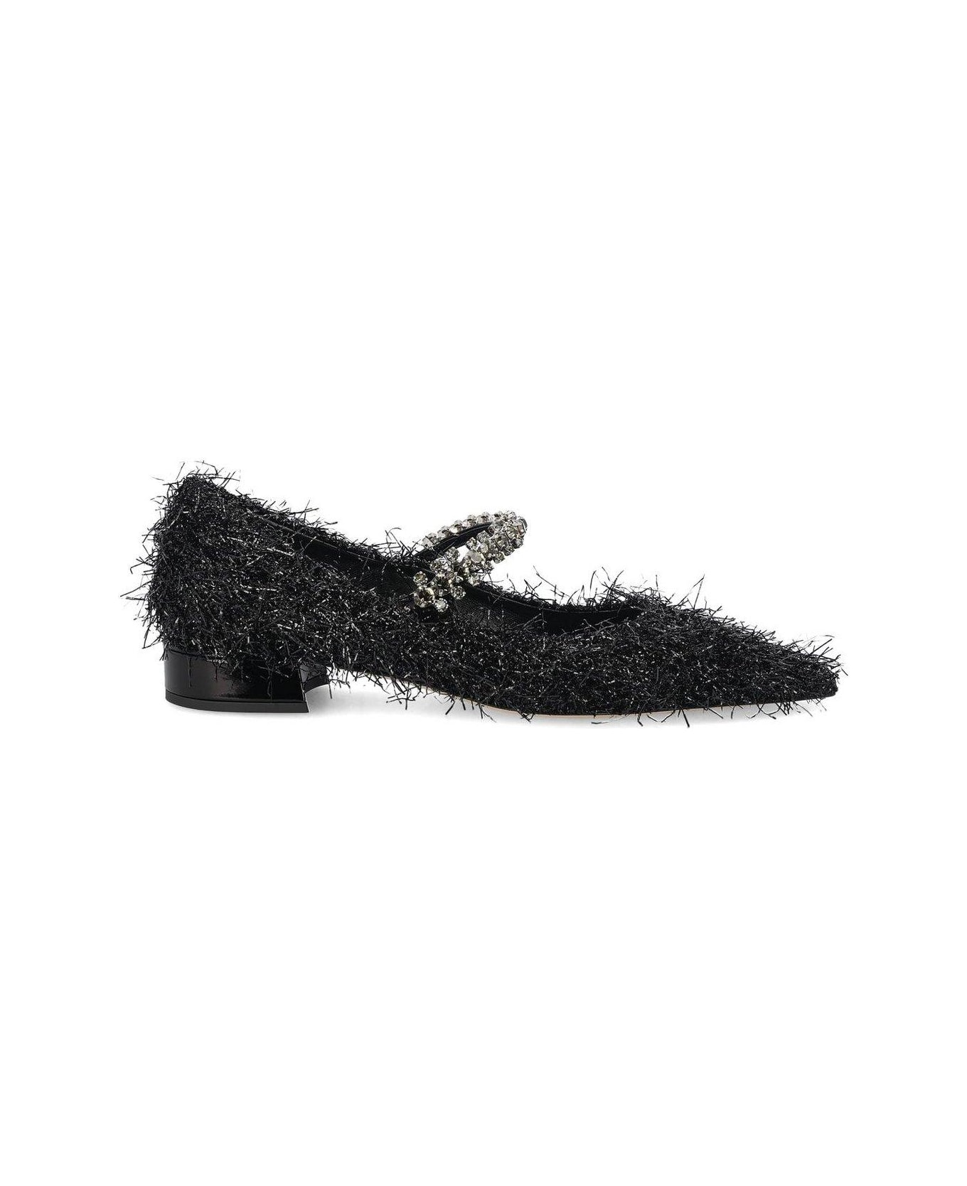 Jimmy Choo Bing Pump Flats - Nero