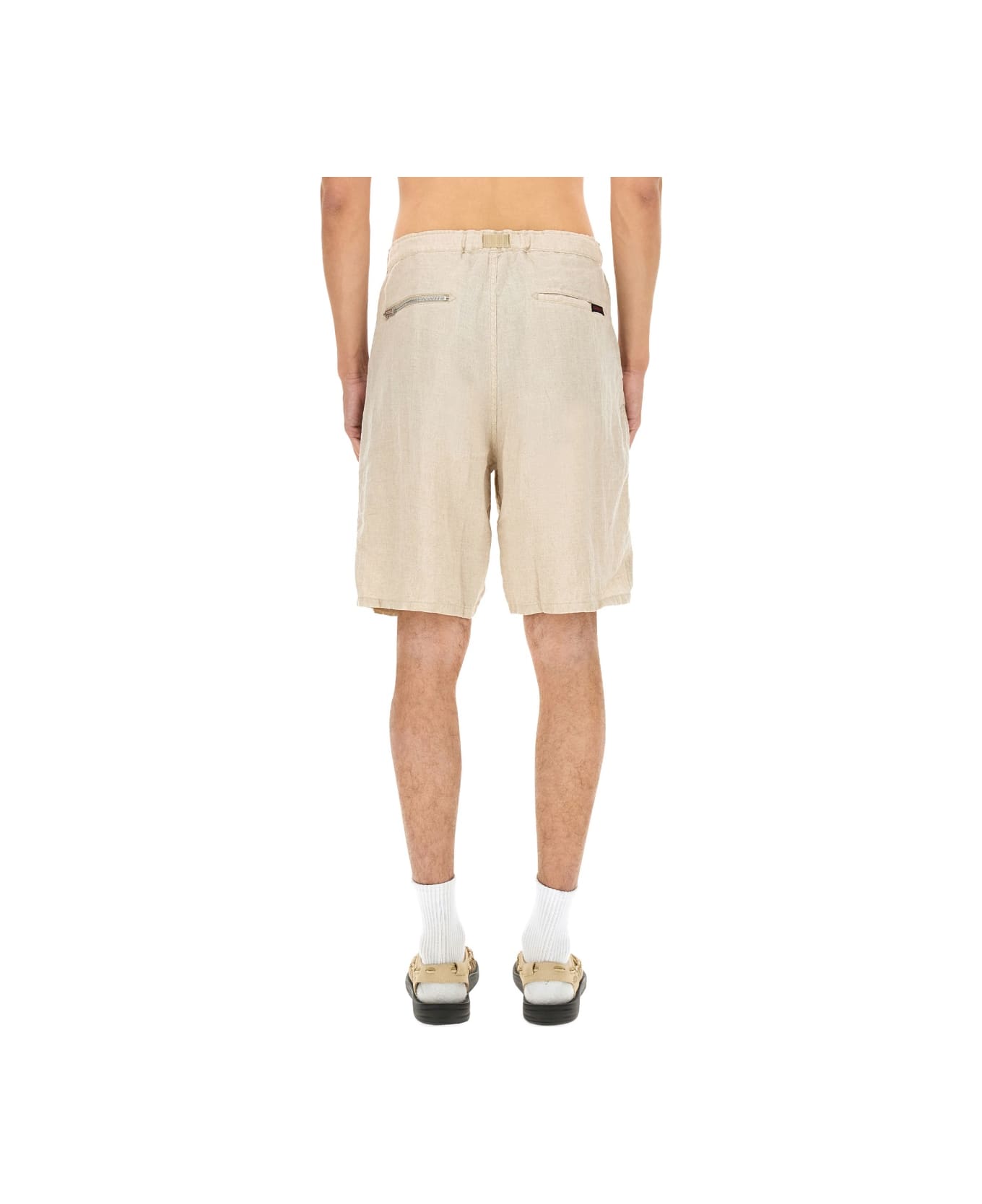 Undercover Jun Takahashi Linen Shorts - BEIGE