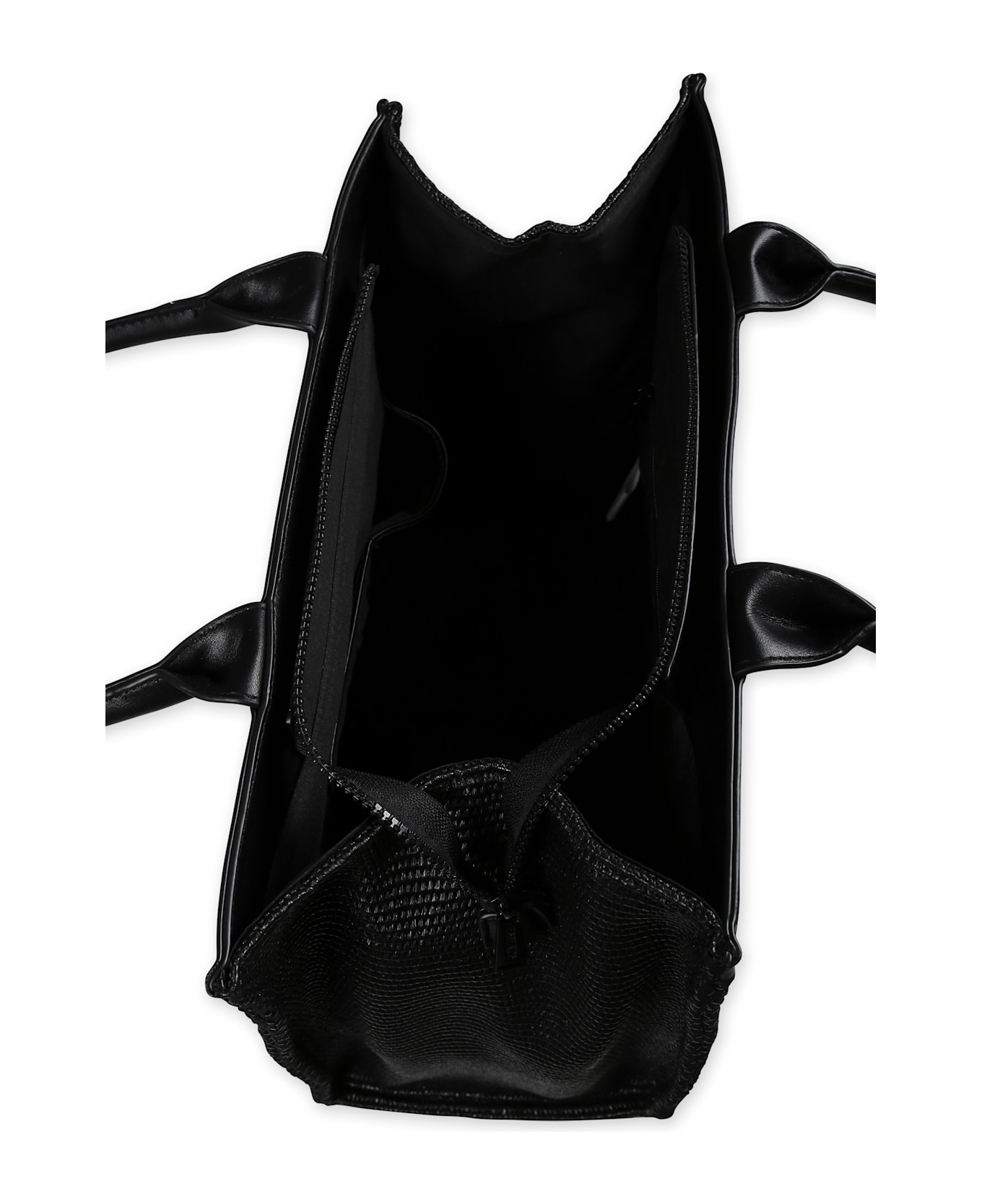 MSGM Black Bag For Girl With Logo - Black