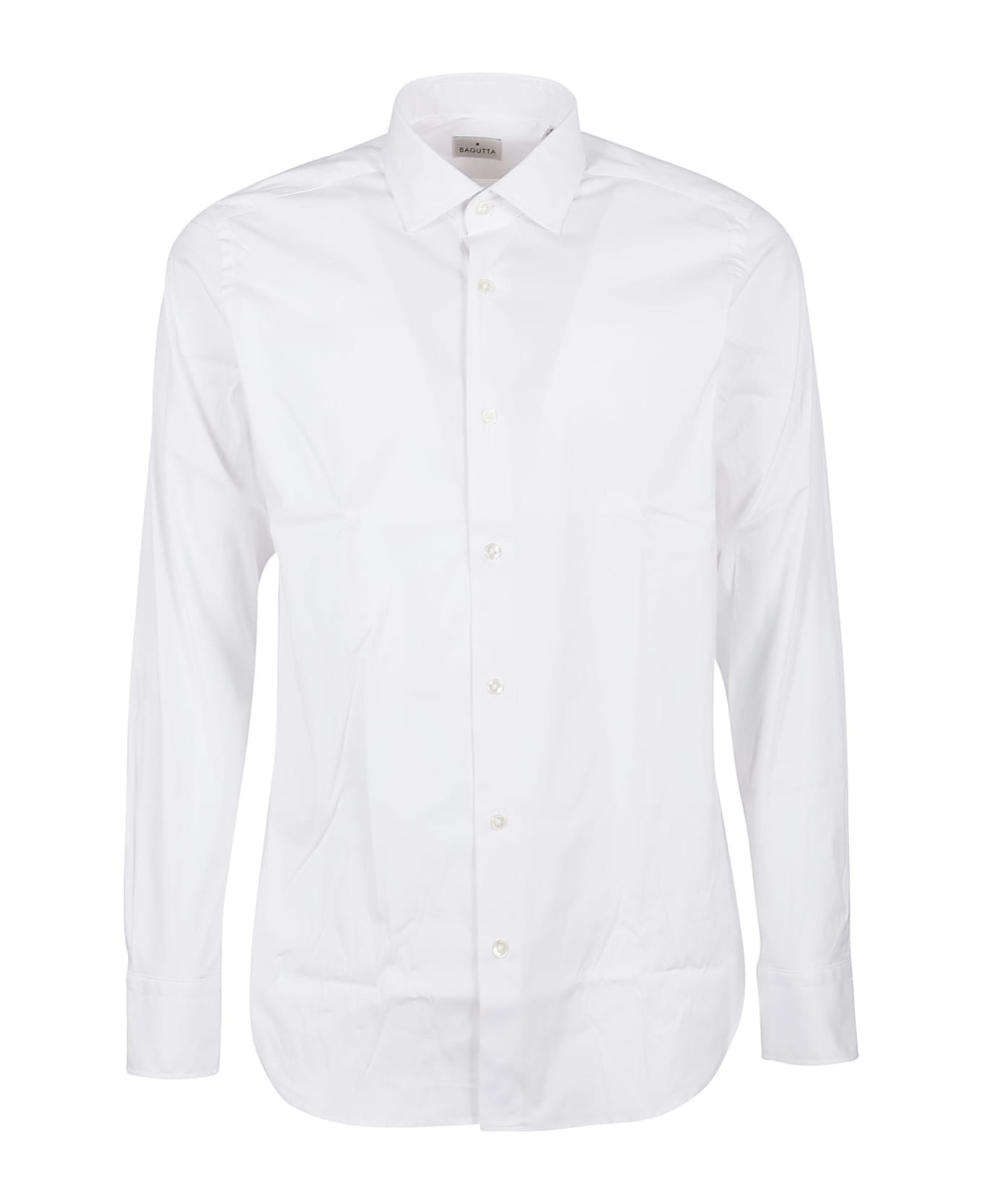 Bagutta Long Sleeve Shirt - Bianco