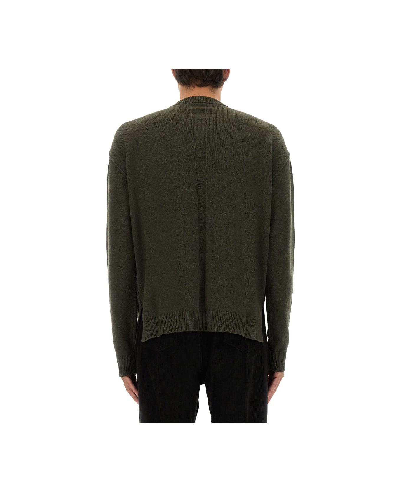 Rick Owens Cashmere Sweater - GREEN