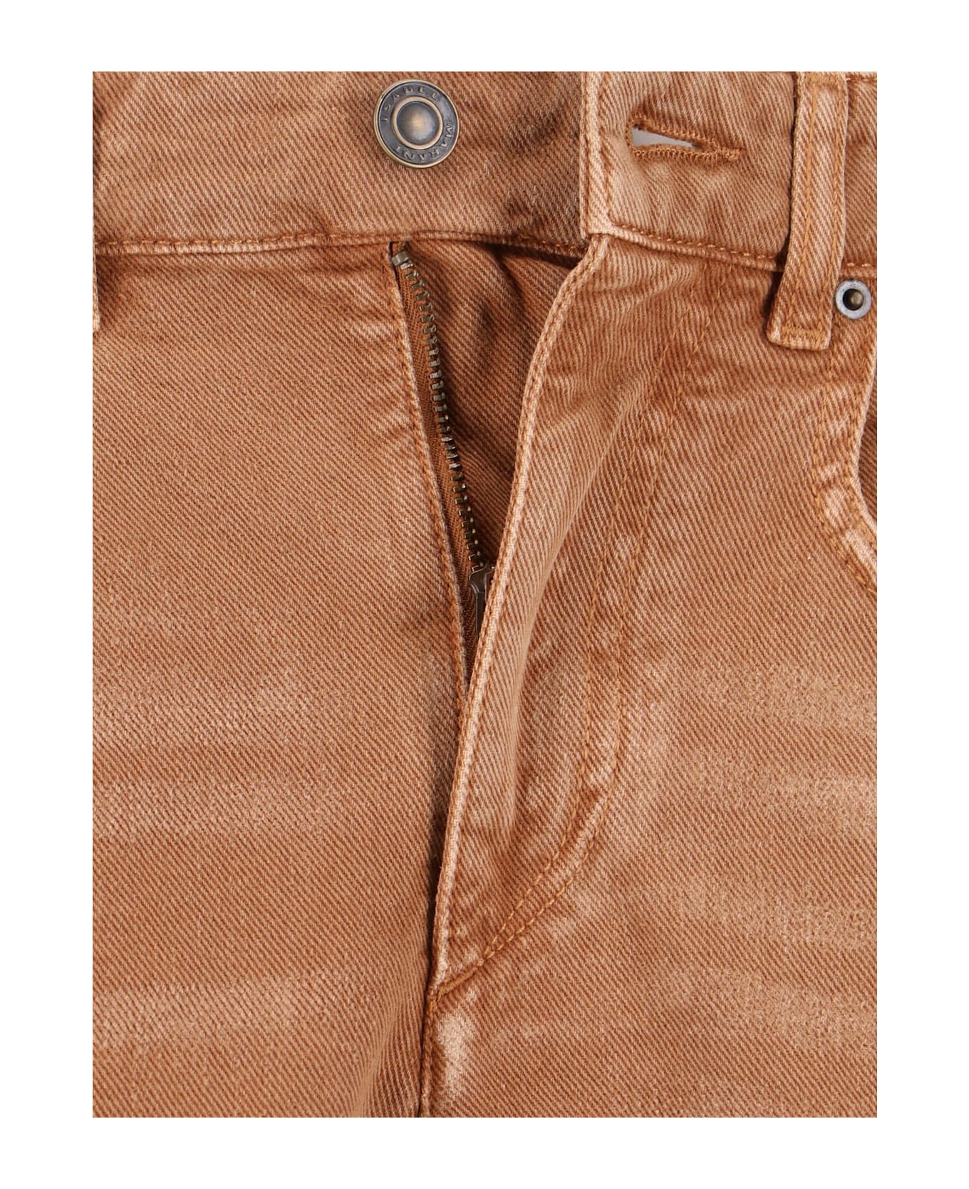 Isabel Marant Straight Jeans - Brown