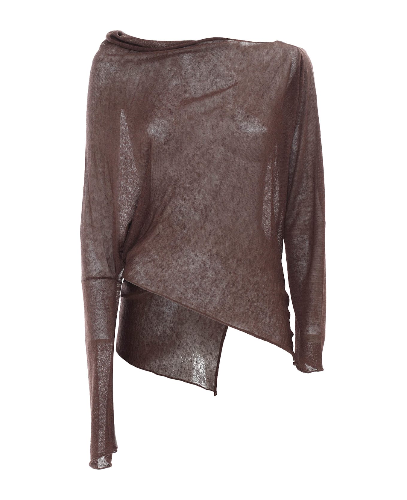 Parosh Sweater - Dark Brown