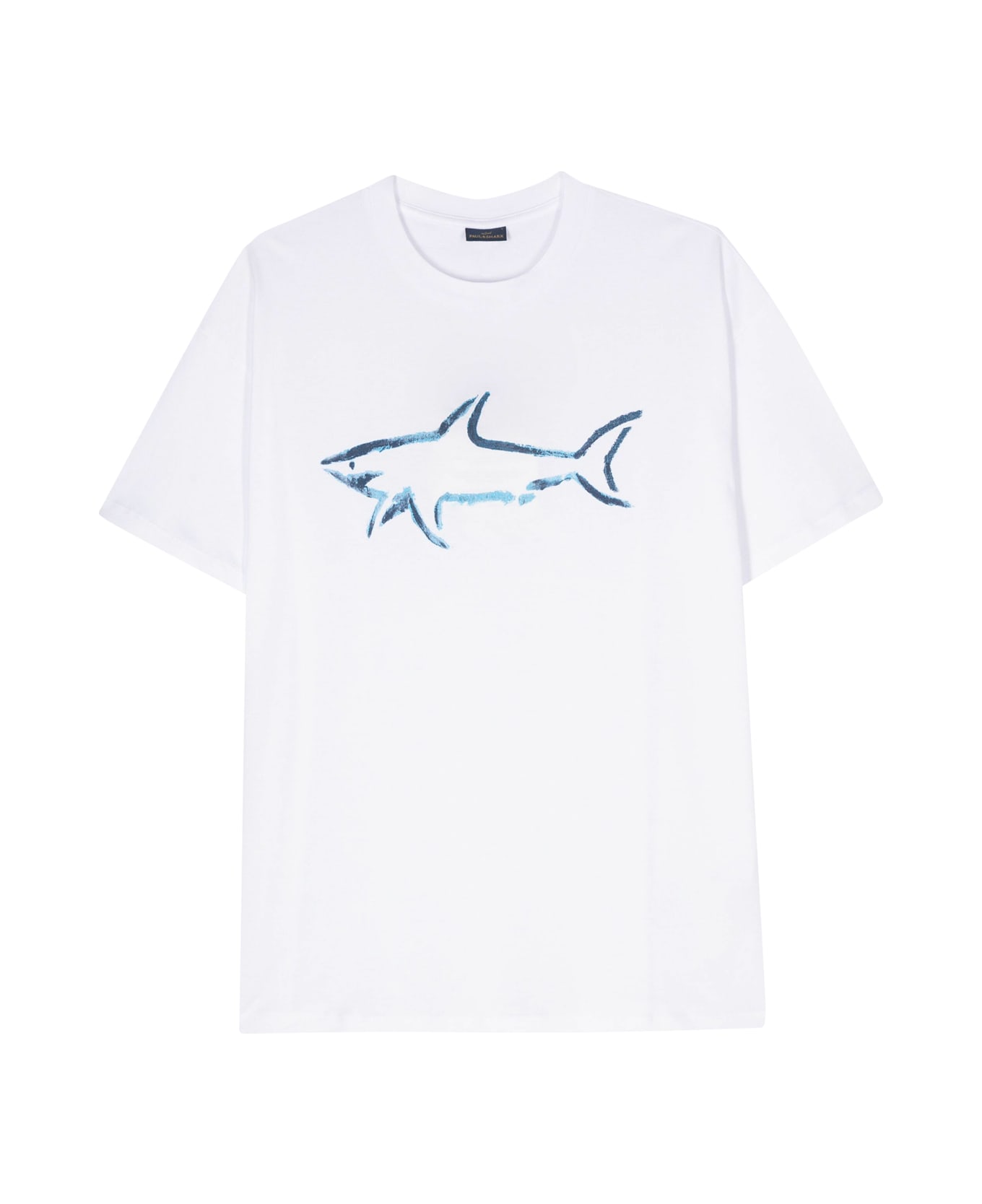 Paul&Shark T-shirt Cotton - White シャツ