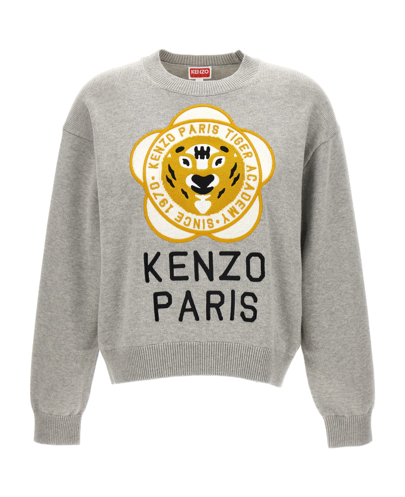 Kenzo Tiger Academy Sweater - GREY